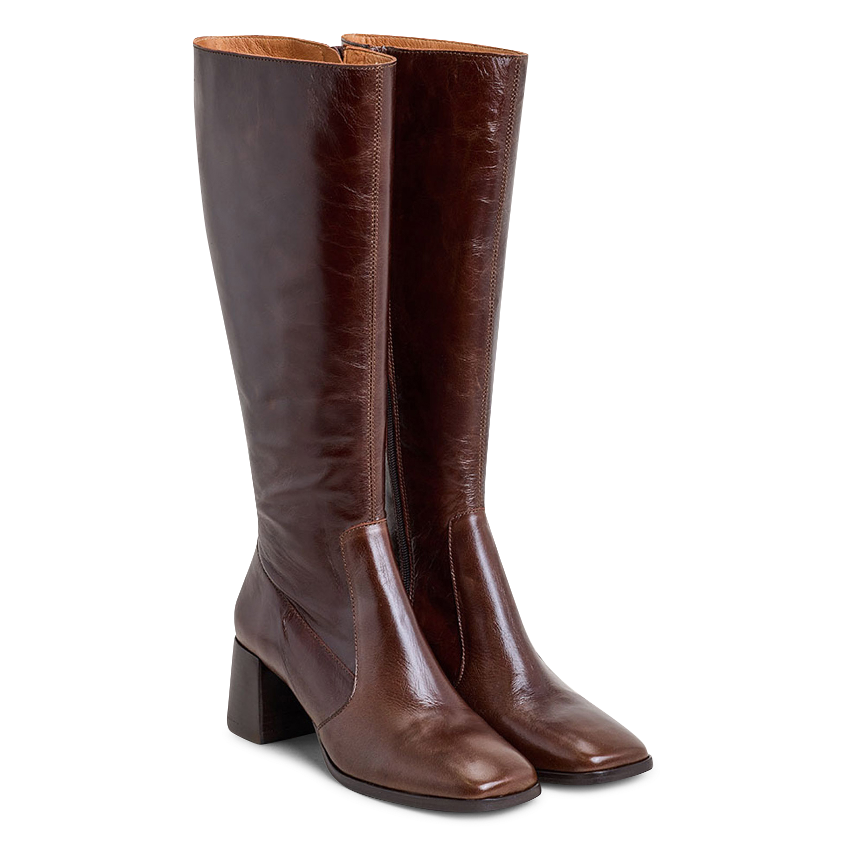 Ary leather boots JONAK Brown