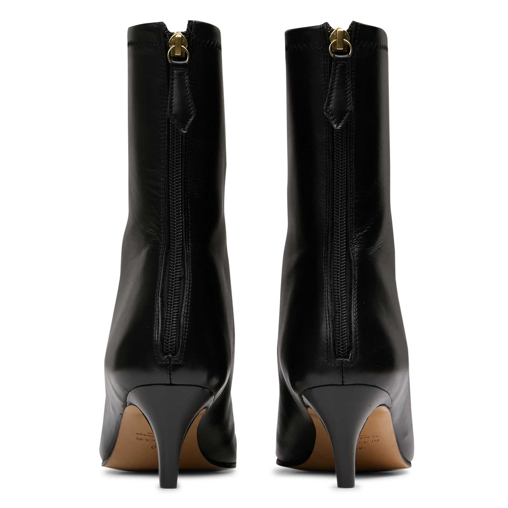 Bottines en cuir RIVECOUR Noir