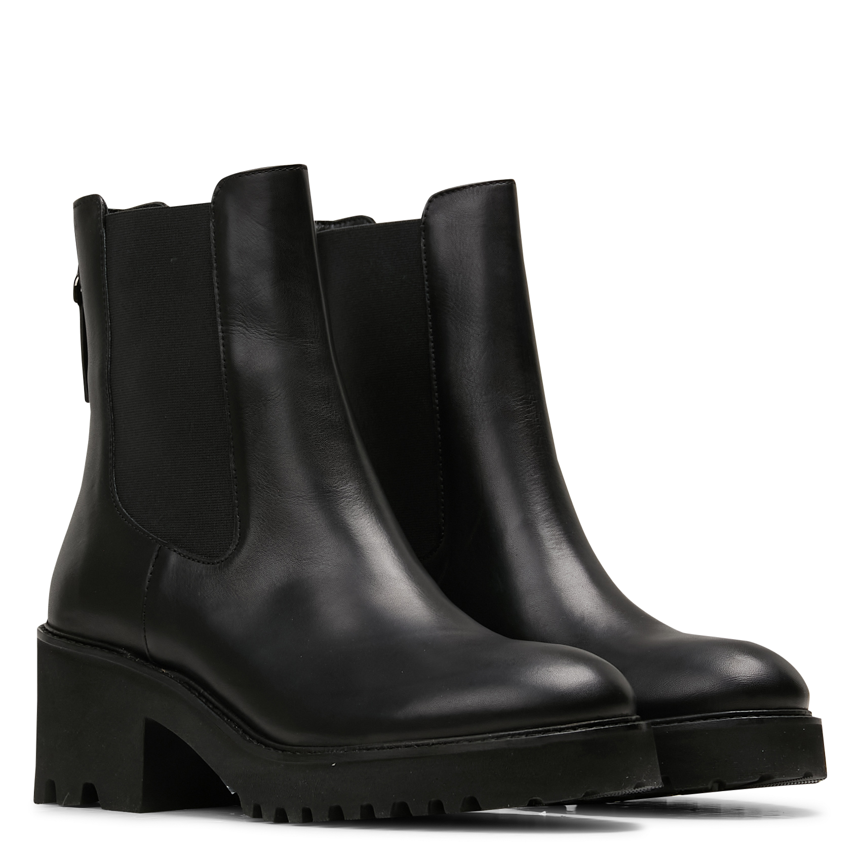 Bottines à talons en cuir MELLOW YELLOW Noir