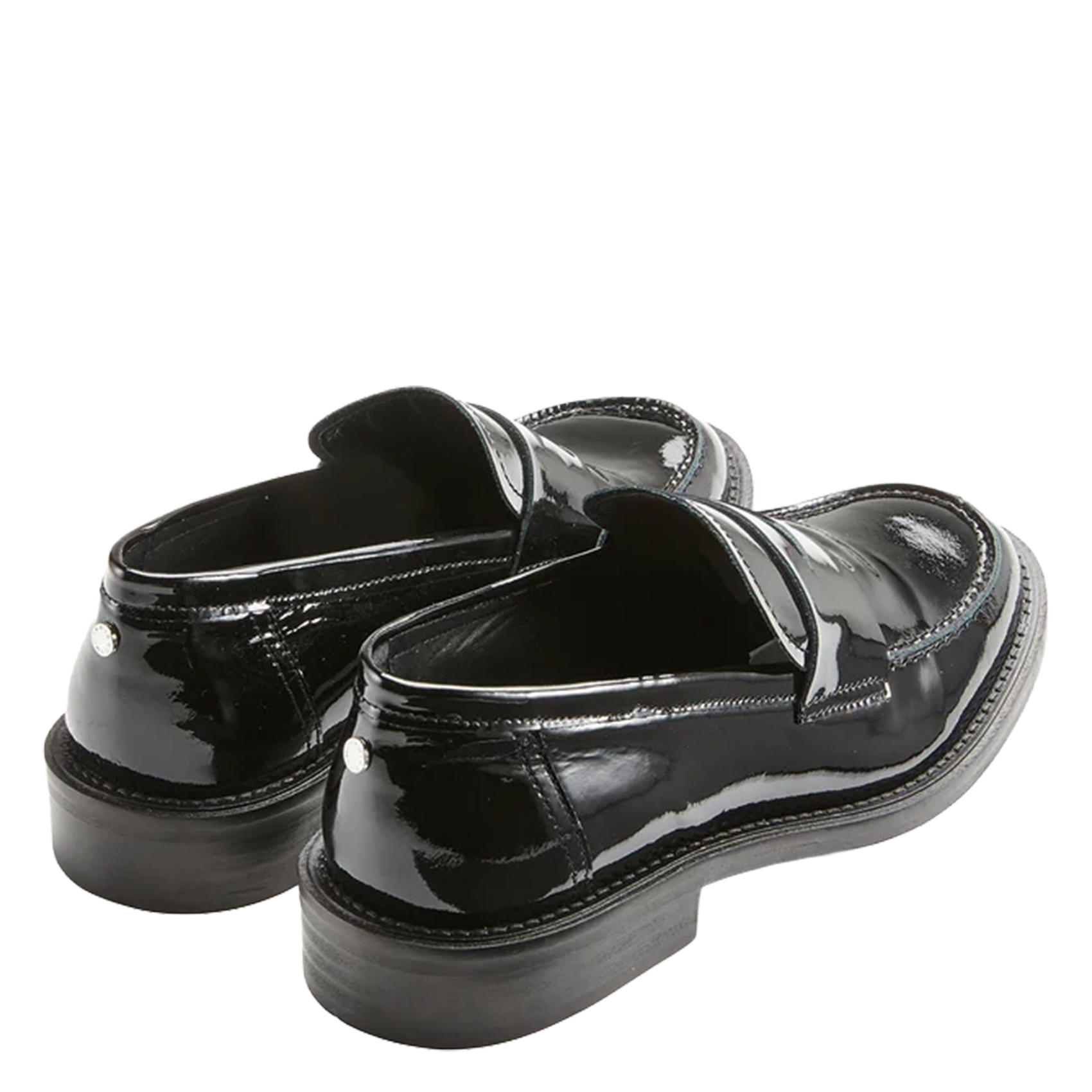 Lakleren mocassins COSMOPARIS Zwart