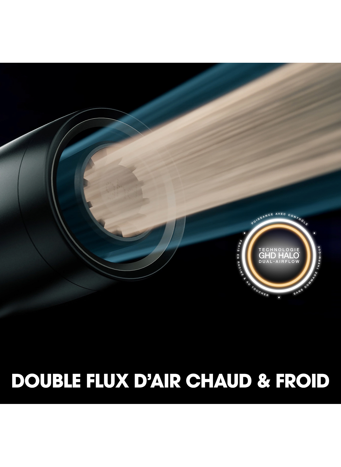 Hair Dryer ultra-fast ghd Speed white GHD Blanc