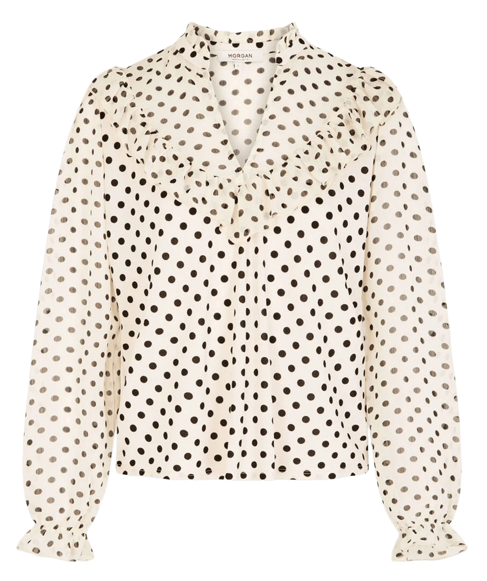 Blouse droite imprimée MORGAN Multicolore