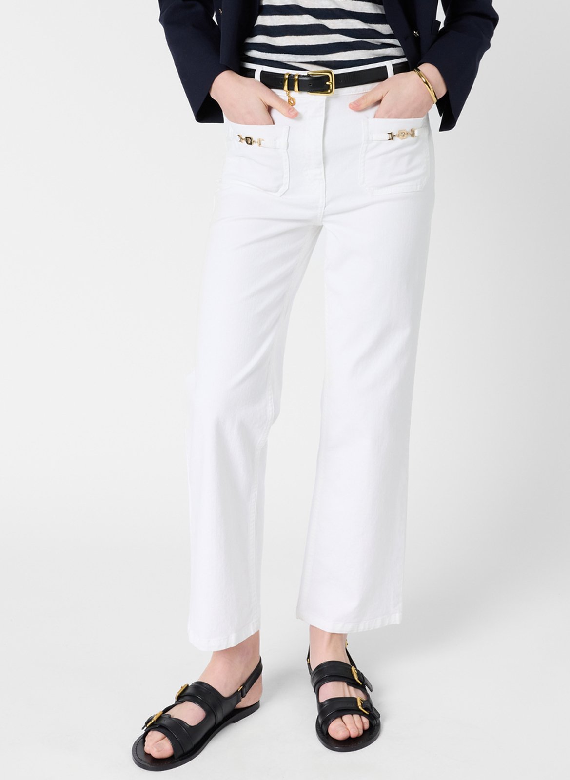 Carrot trousers GERARD DAREL White