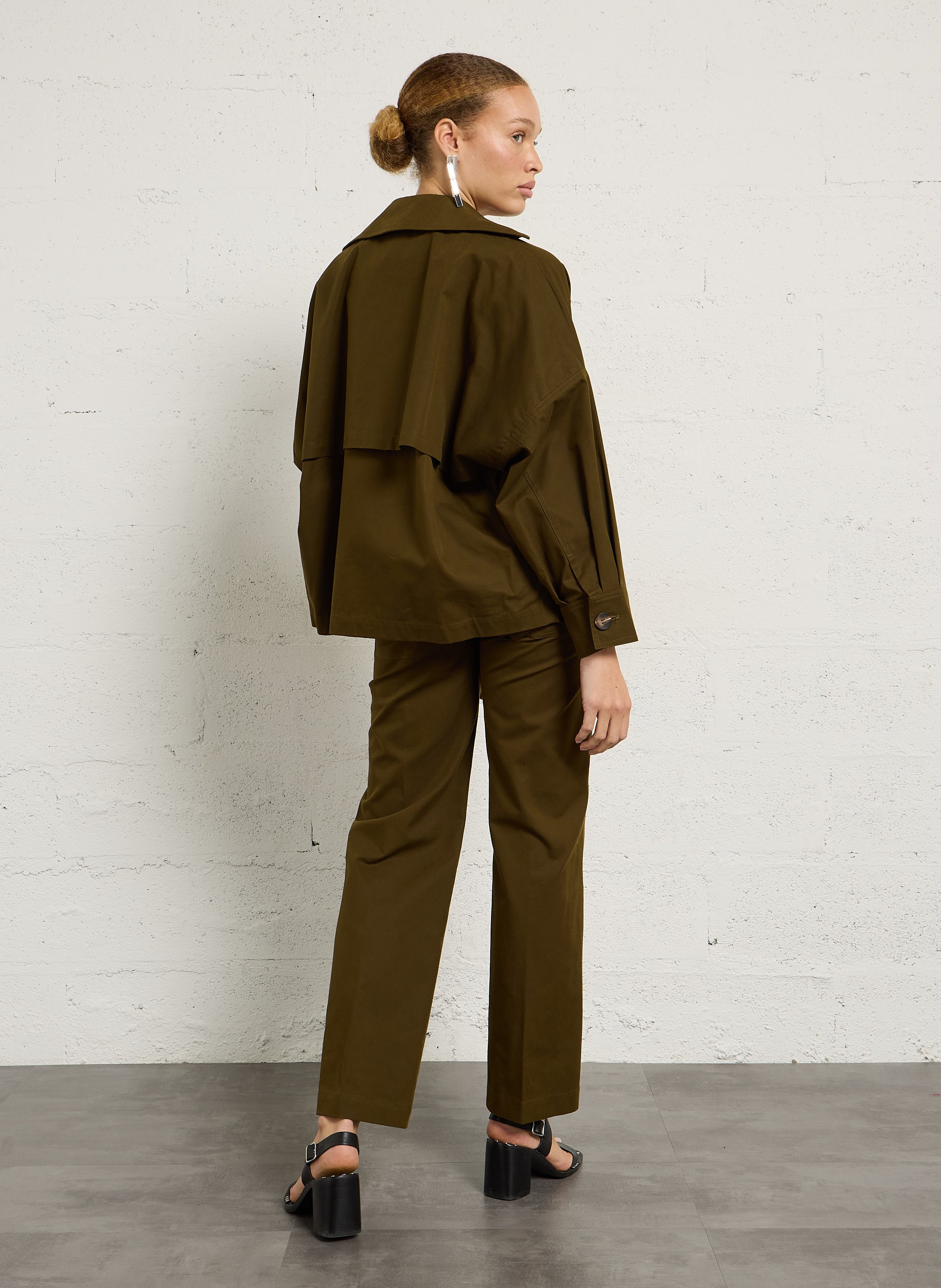 Veste de taileur jacquard  MOMONI Vert