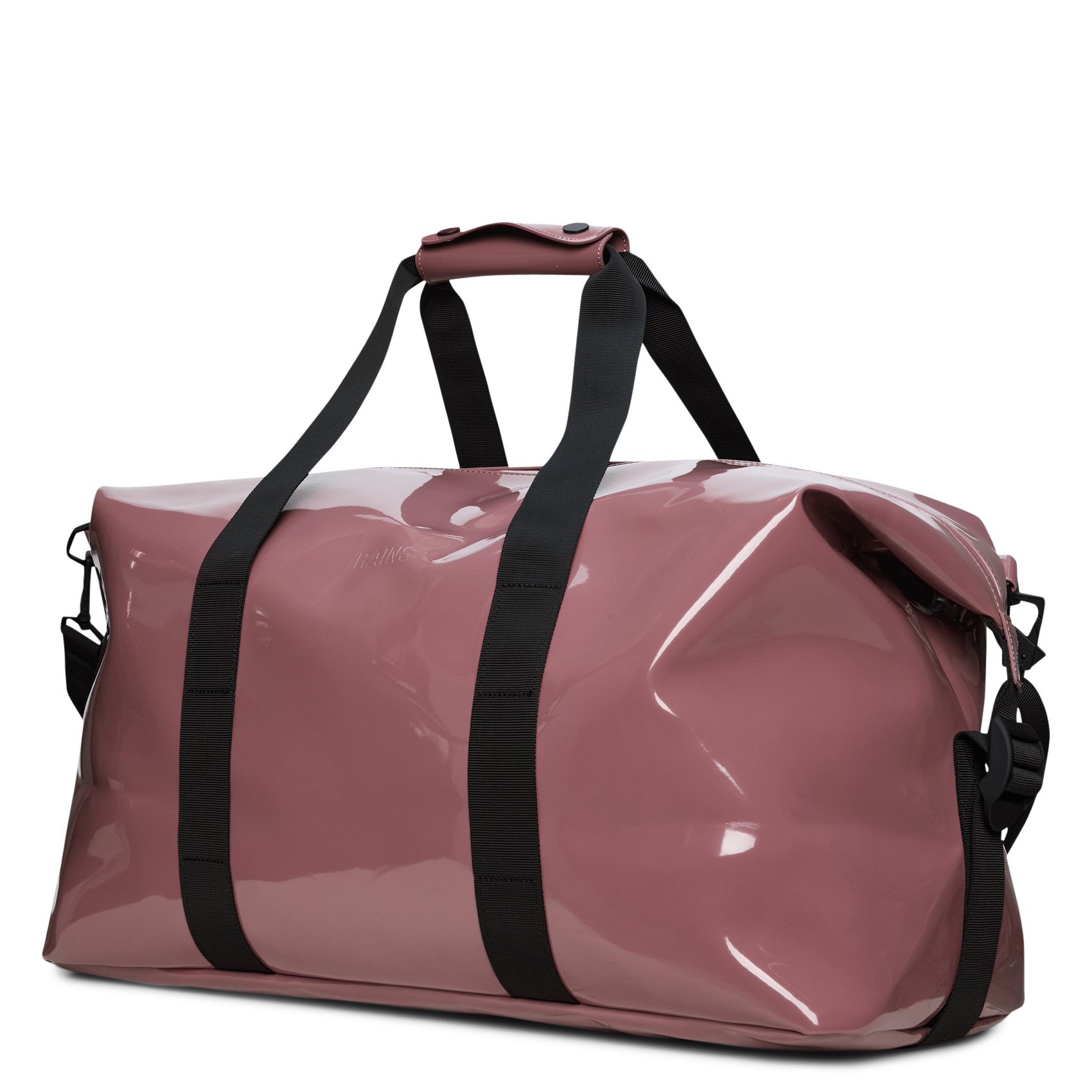 Sac de voyage zippé uni RAINS Rosa