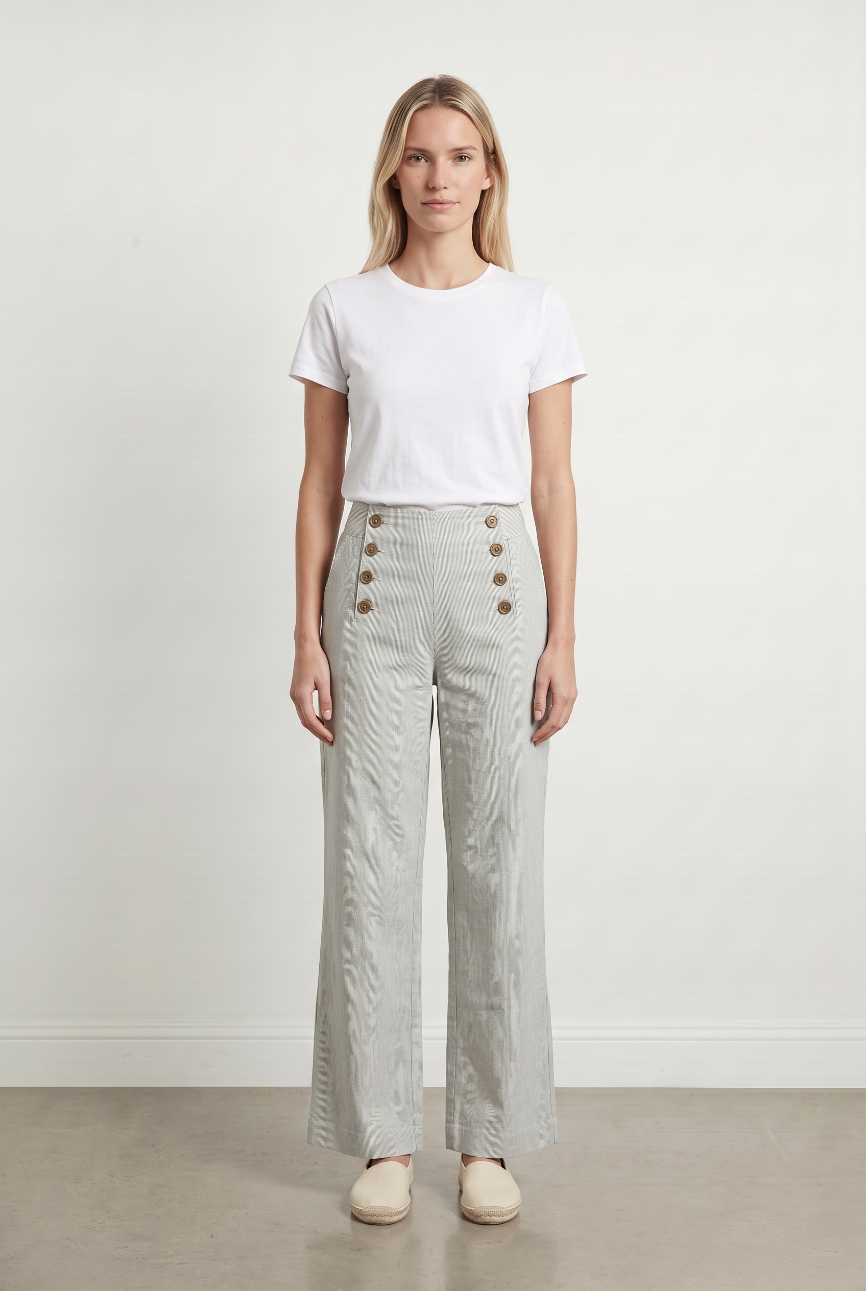 Pantalon COMPTOIR DES COTONNIERS - Seconde main Gris