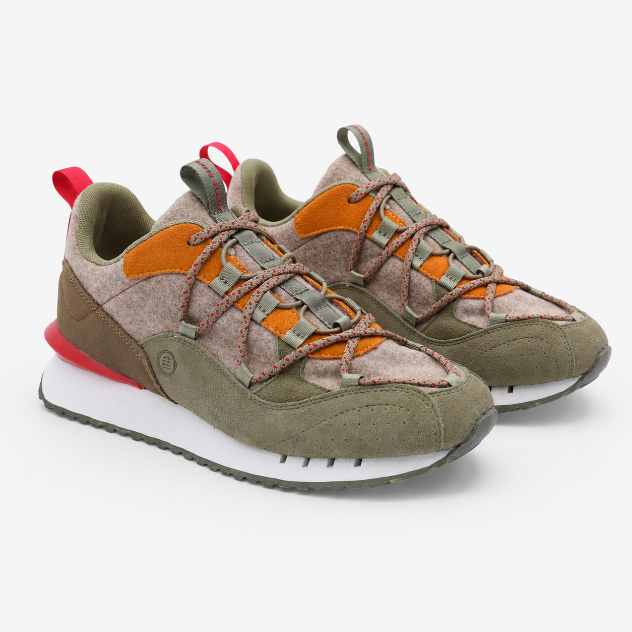Military Green Apollo Sneakers SERGE BLANCO Beige
