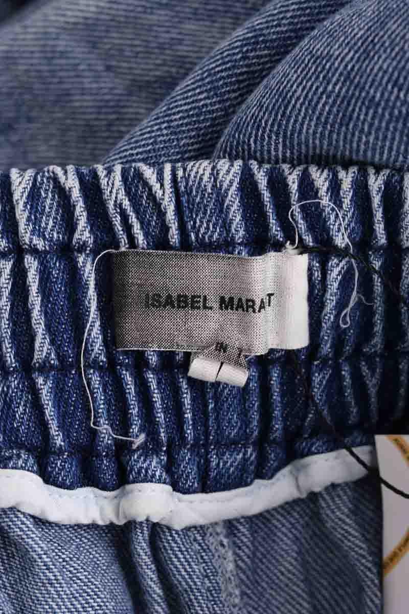 Straight-leg pants ISABEL MARANT - Seconde Main Blue