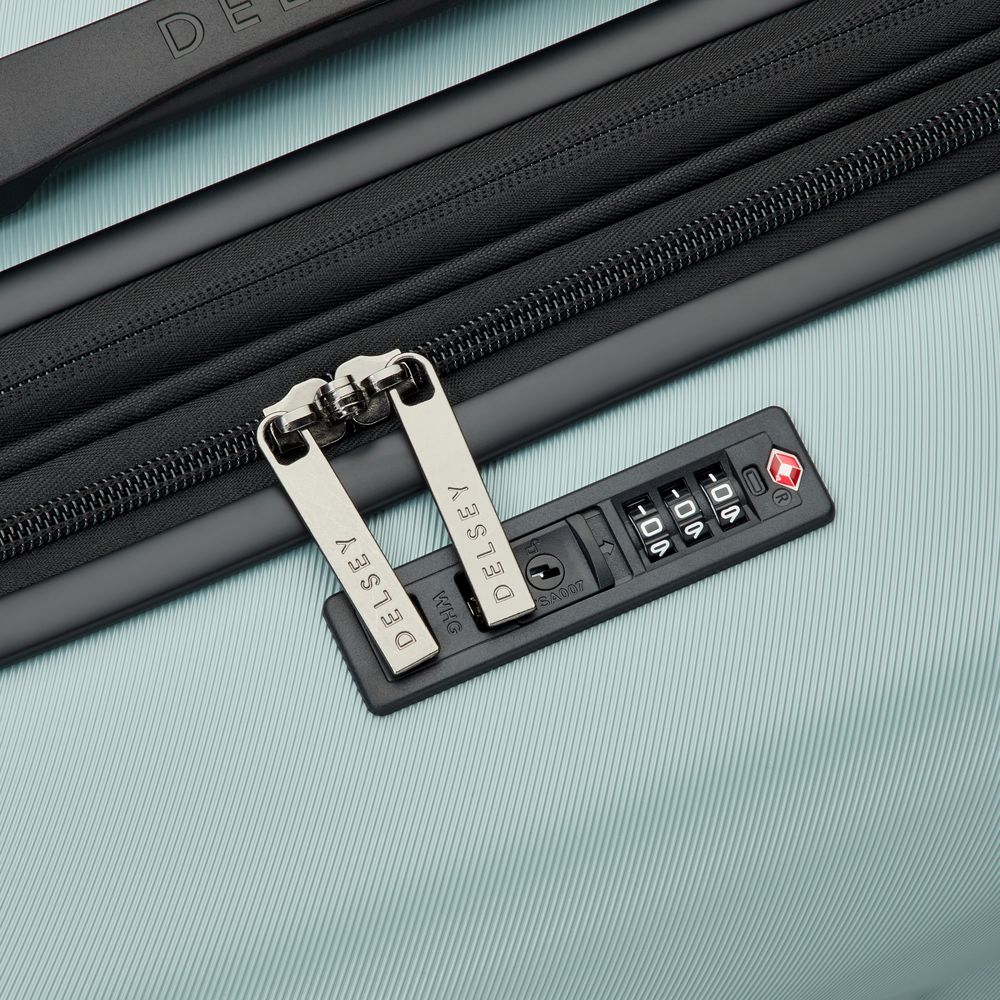 Rigid hold suitcase DELSEY PARIS Green