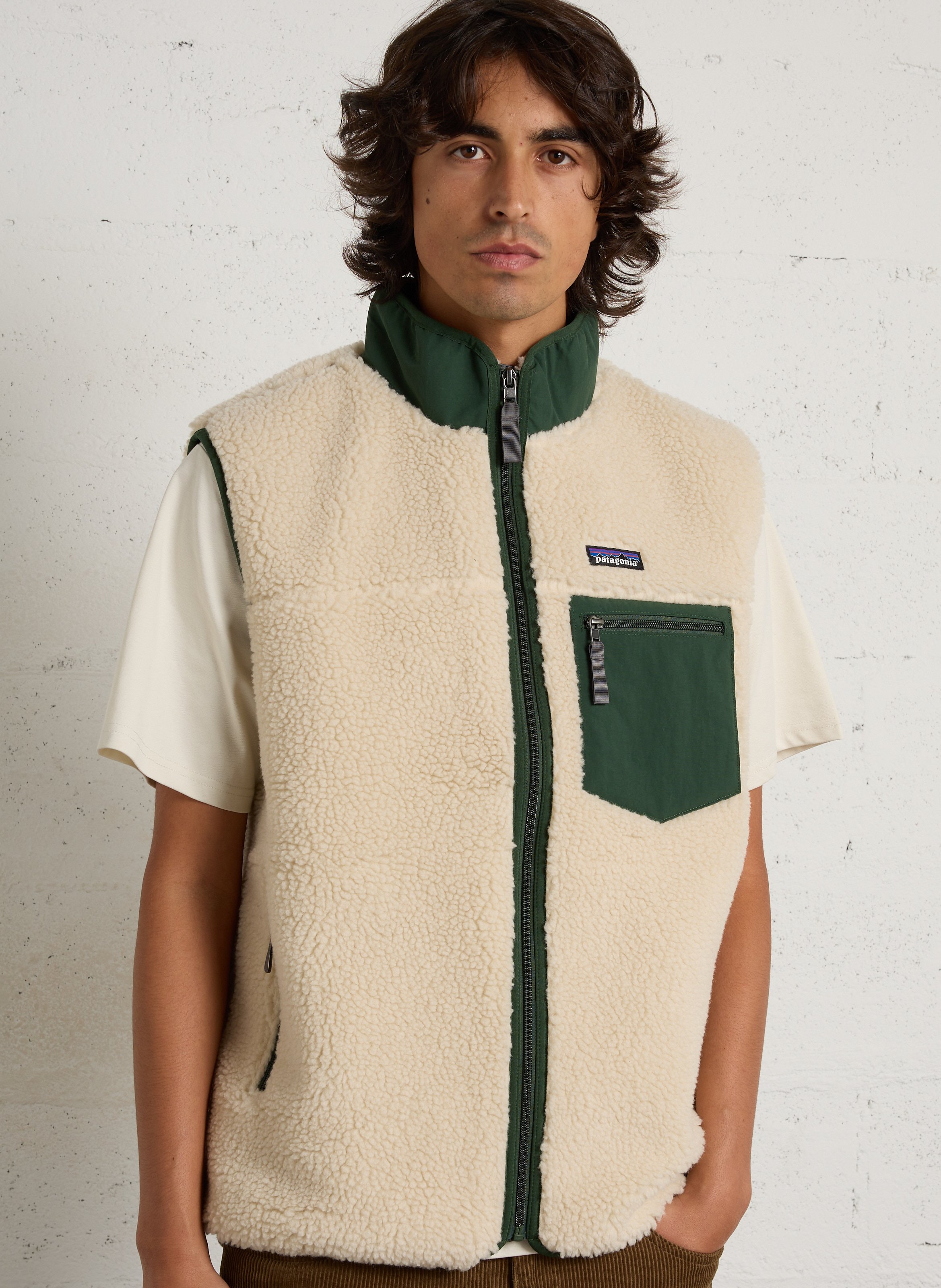 Straight high-neck fleece PATAGONIA Green