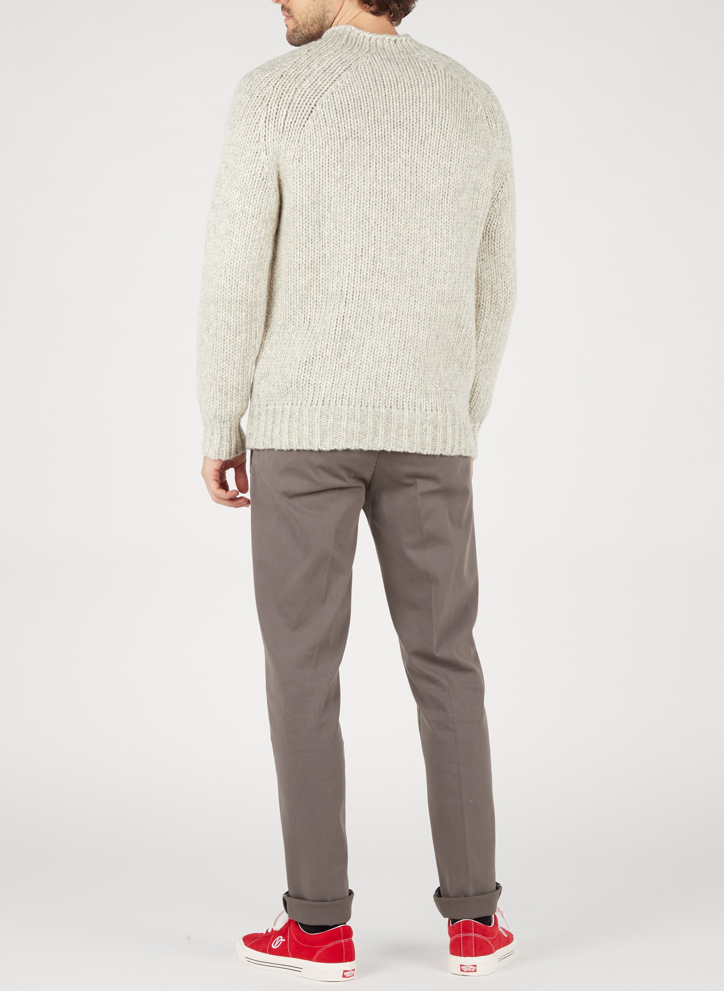 Chino slim-fit en coton mélangé MARC O'POLO Gris