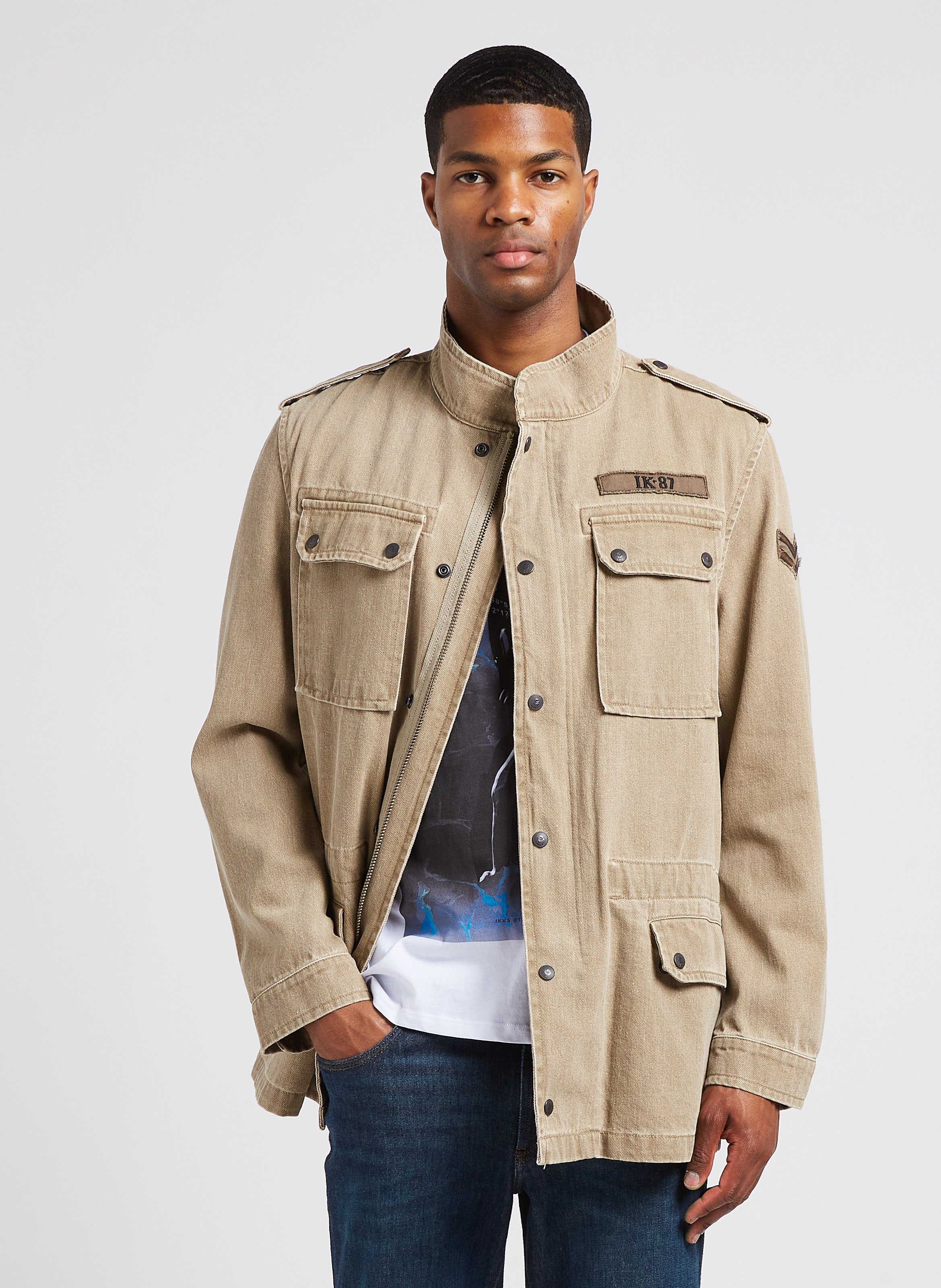 Hotel Kalinga Manteau Printemps Homme Kalinga Ashok Mode Veste