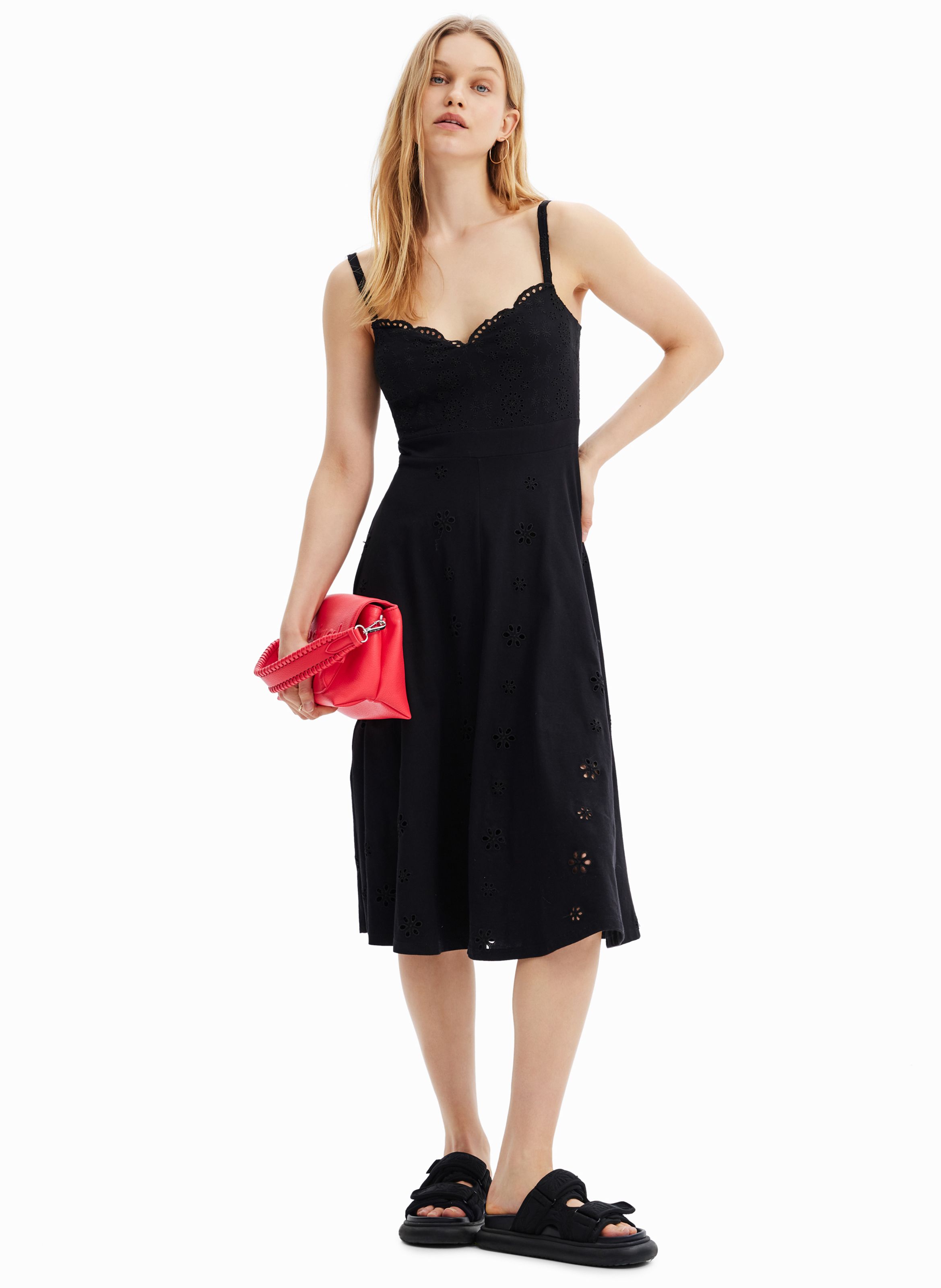 Desigual black dress sale