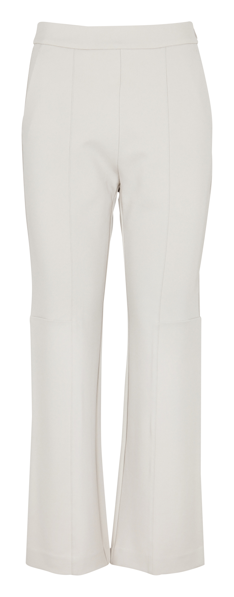 Front-pleated high-waist pants MAX MARA LEISURE Grey