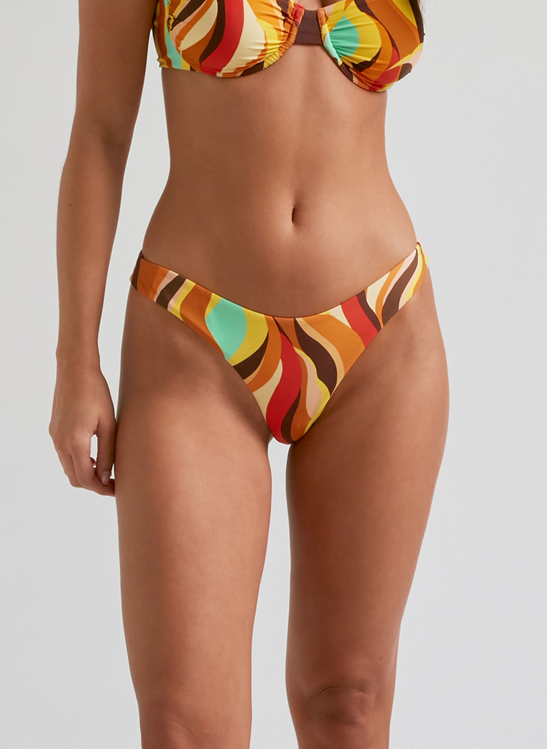 Bas de maillot de bain imprimé  ROBIN COLLECTION Multicolore