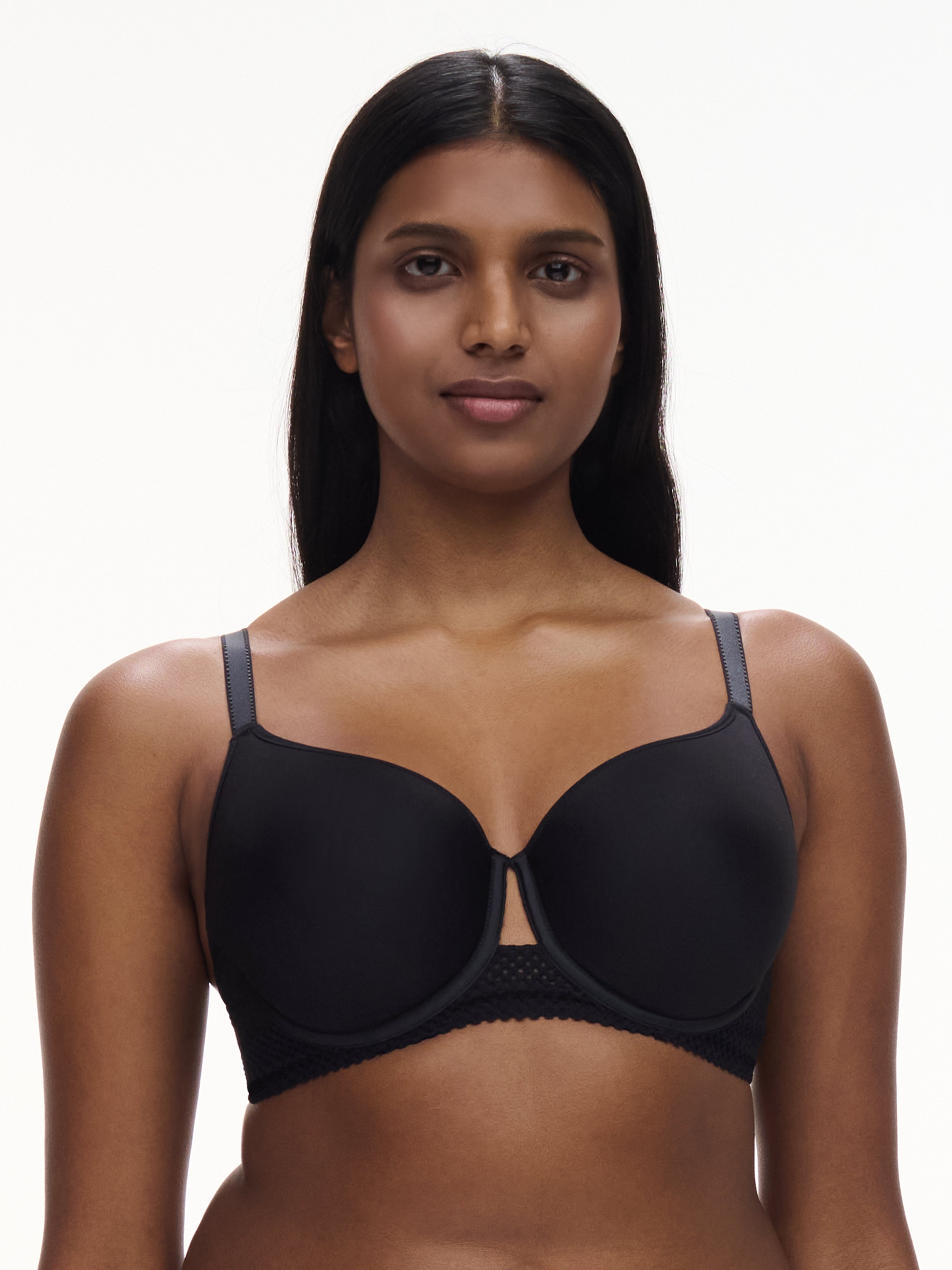 Full-cup memory foam bra CHANTELLE PULP Black