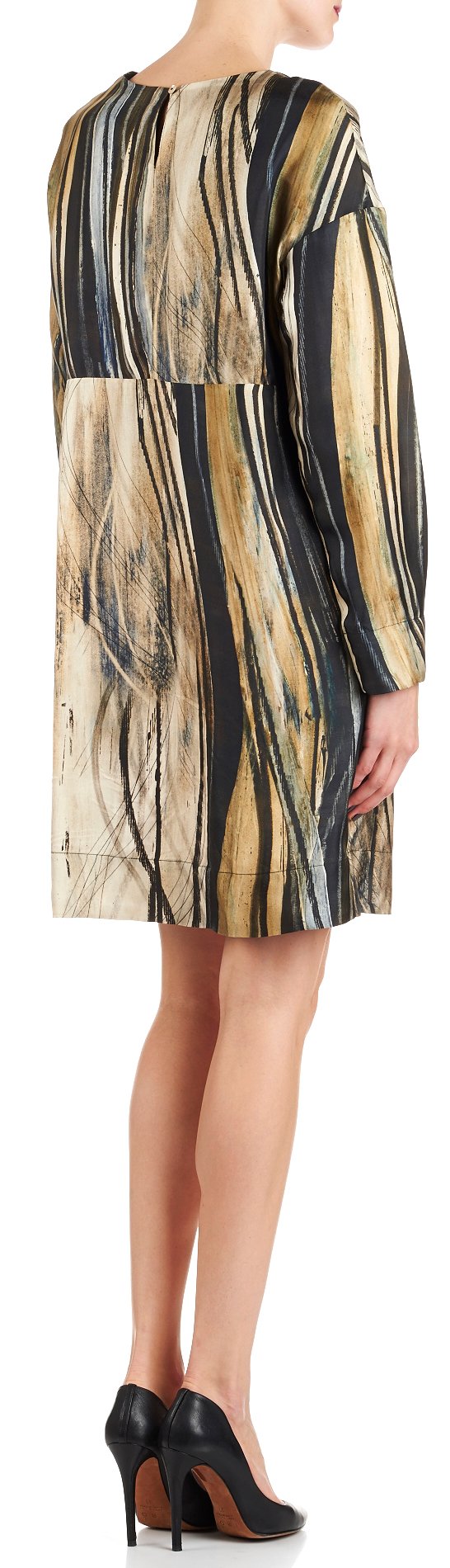 Silk dress MOMONI Green