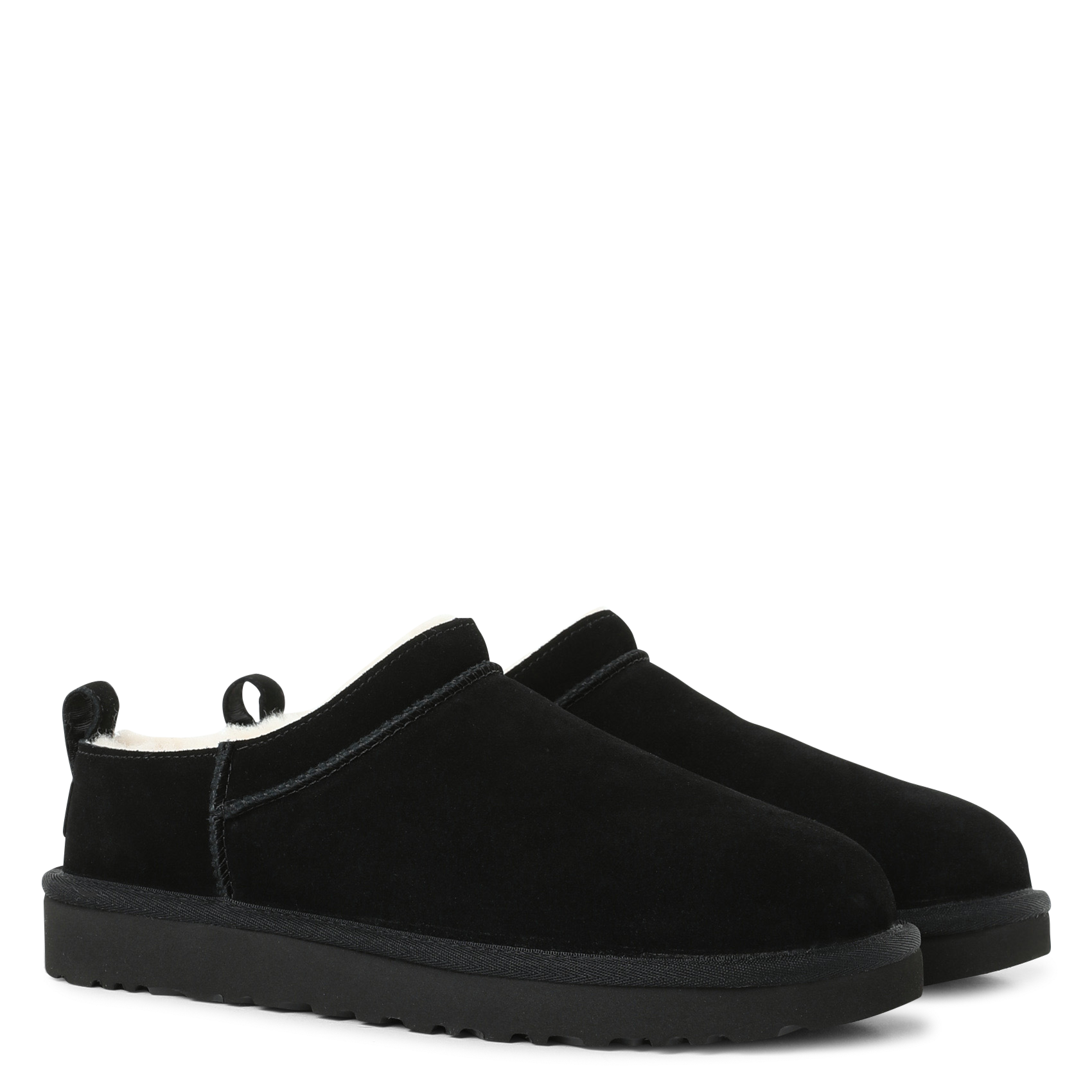 Sabots en cuir UGG Noir