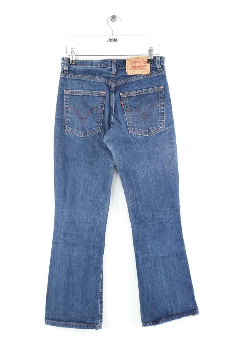 Cotton skinny jeans LEVI'S - Seconde main Blue