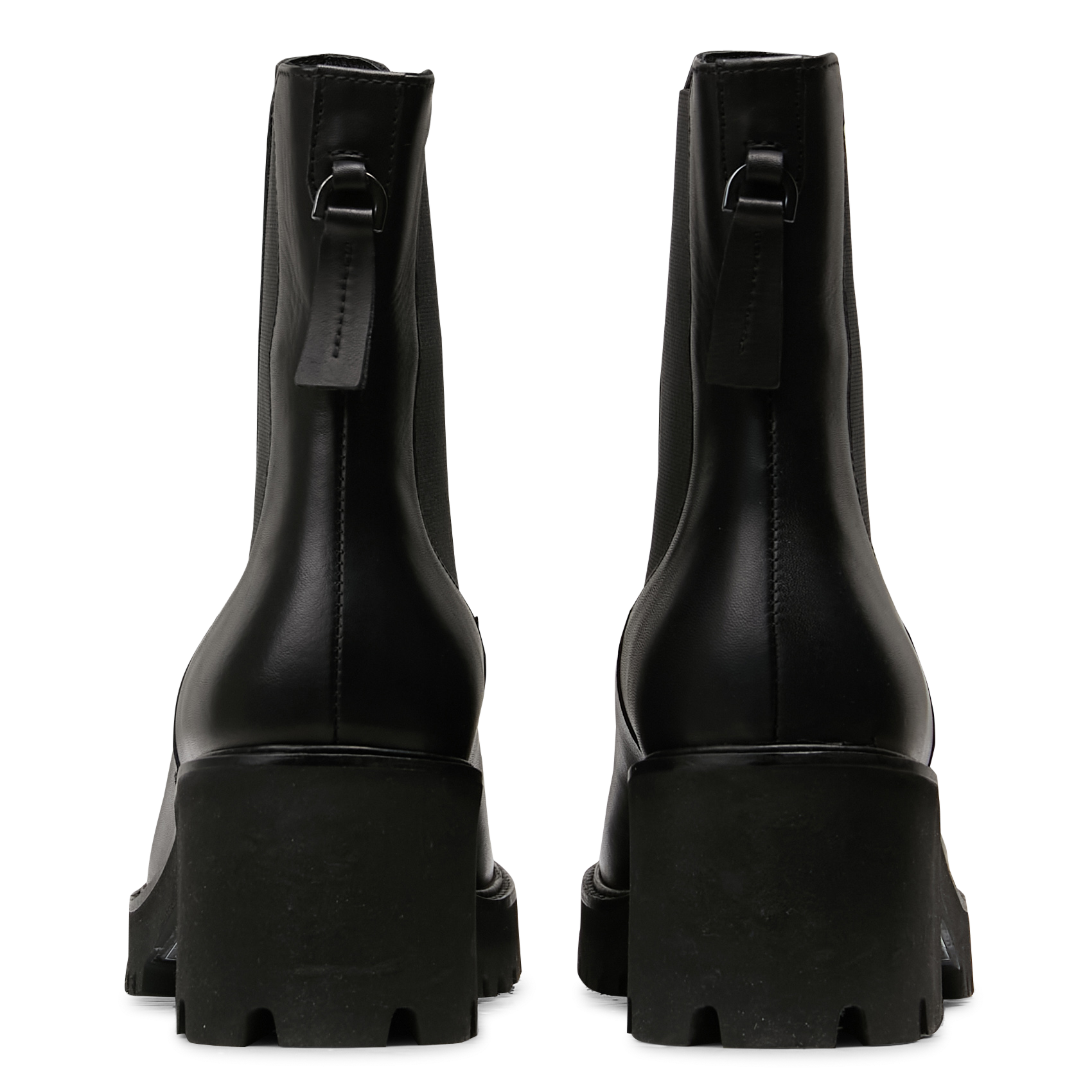 Bottines à talons en cuir MELLOW YELLOW Noir