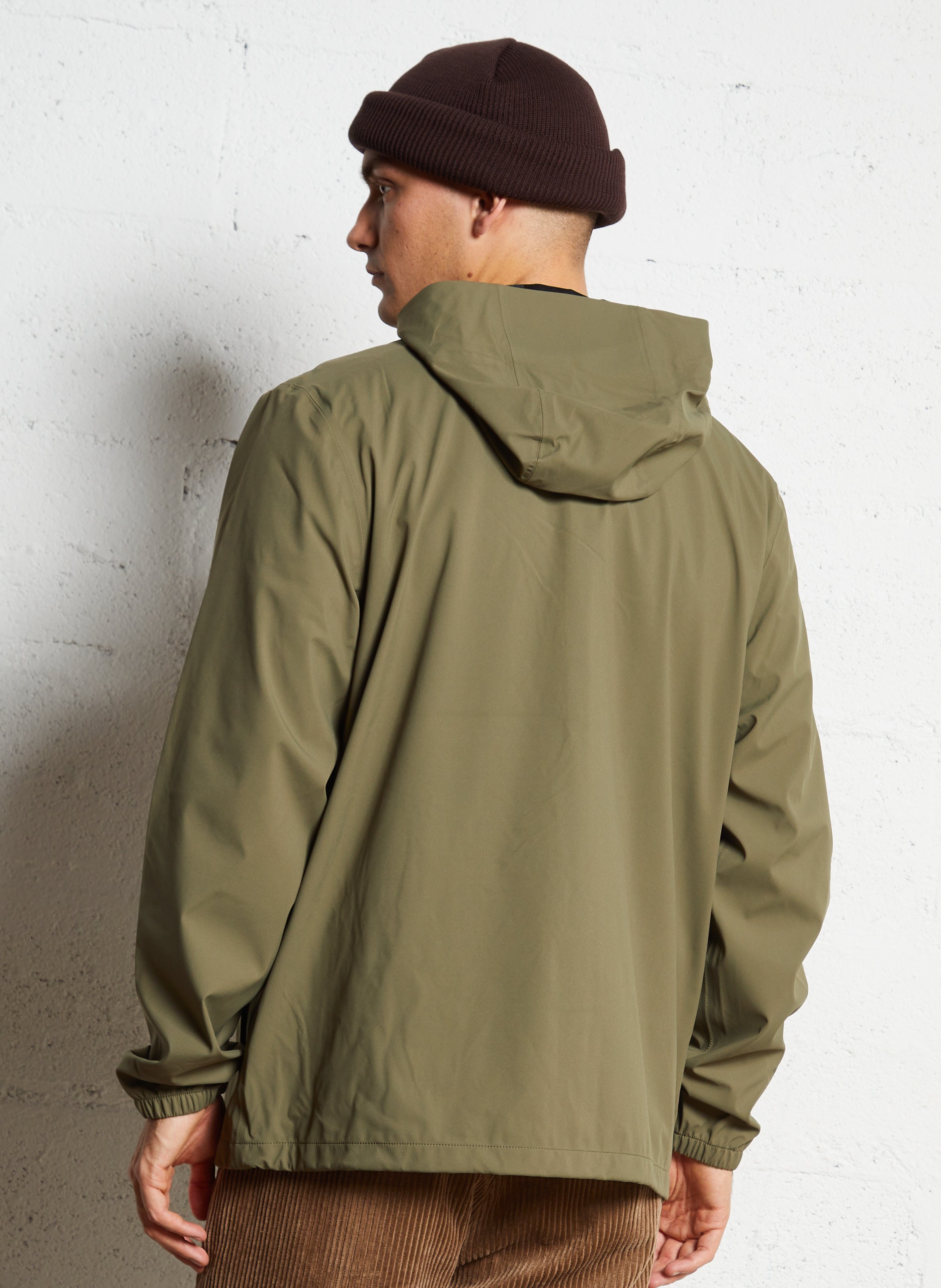 Imperméable col montant  RAINS Vert