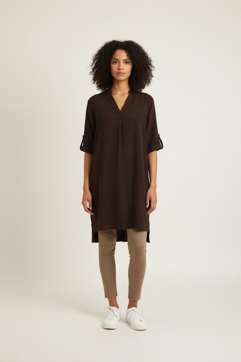 Short & Midi Dress HUMANOID - SECONDE MAIN Brown