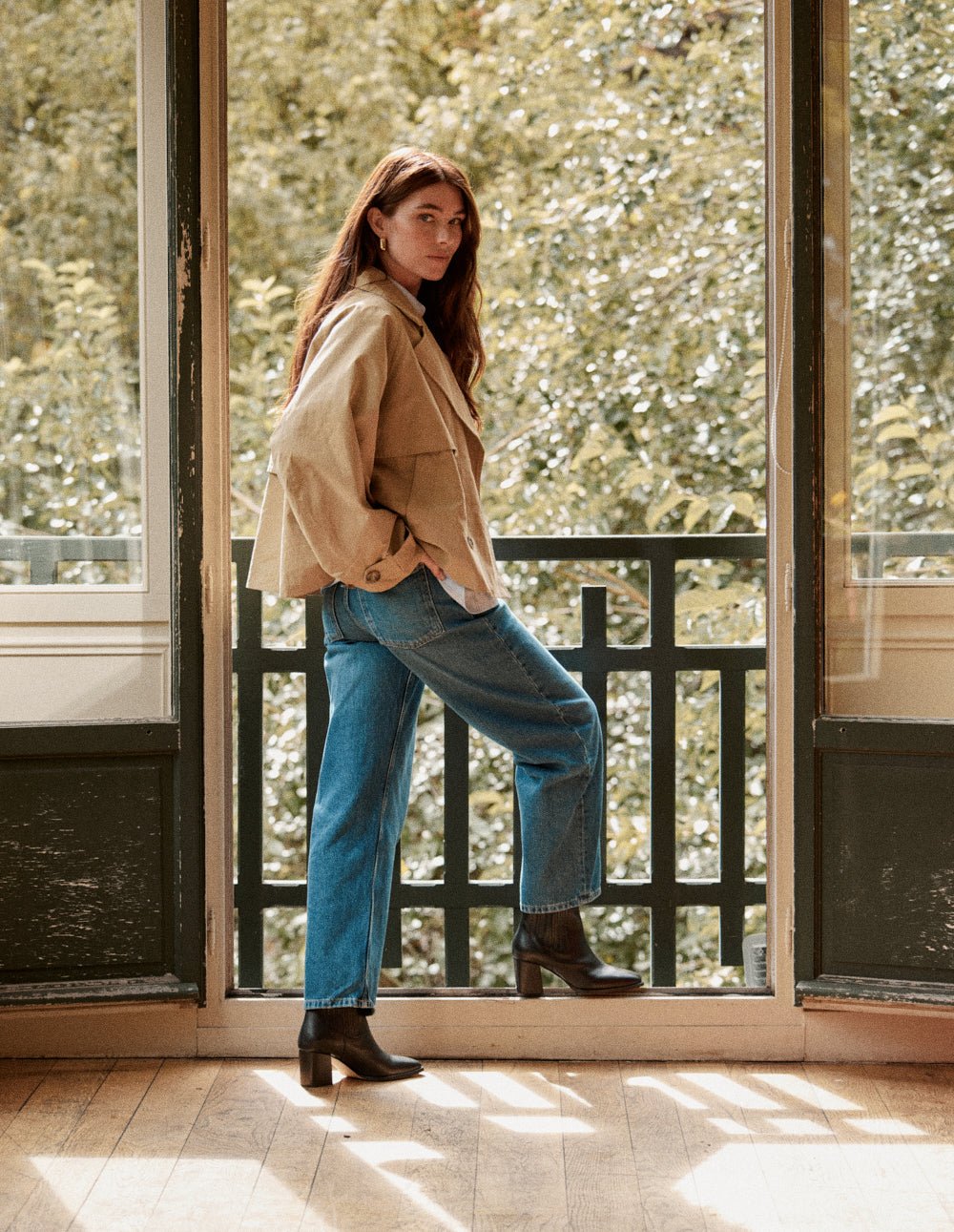 Ankle boots with heel ODAJE EX. M.MOUSTACHE Black