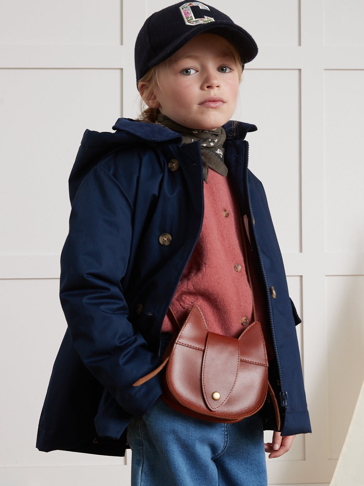 Lined coat CYRILLUS Blue