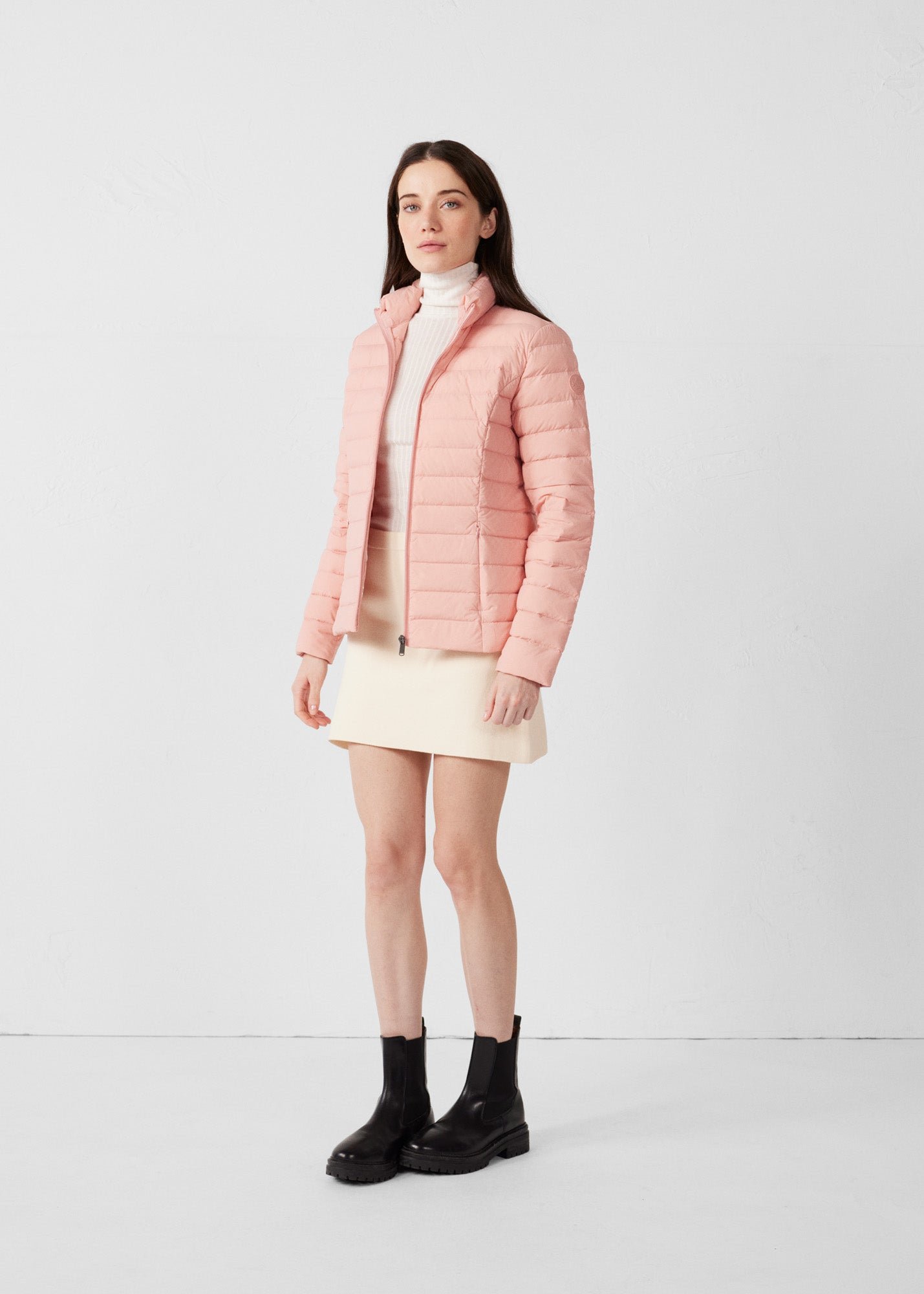 Lightweight stretch down jacket Maia JOTT Pink
