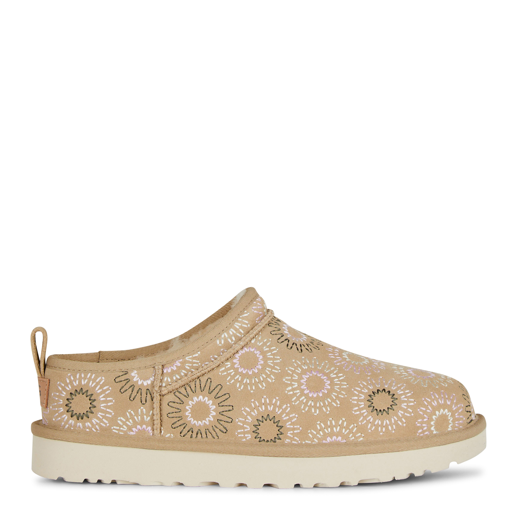 Boots en cuir brodé UGG Marron