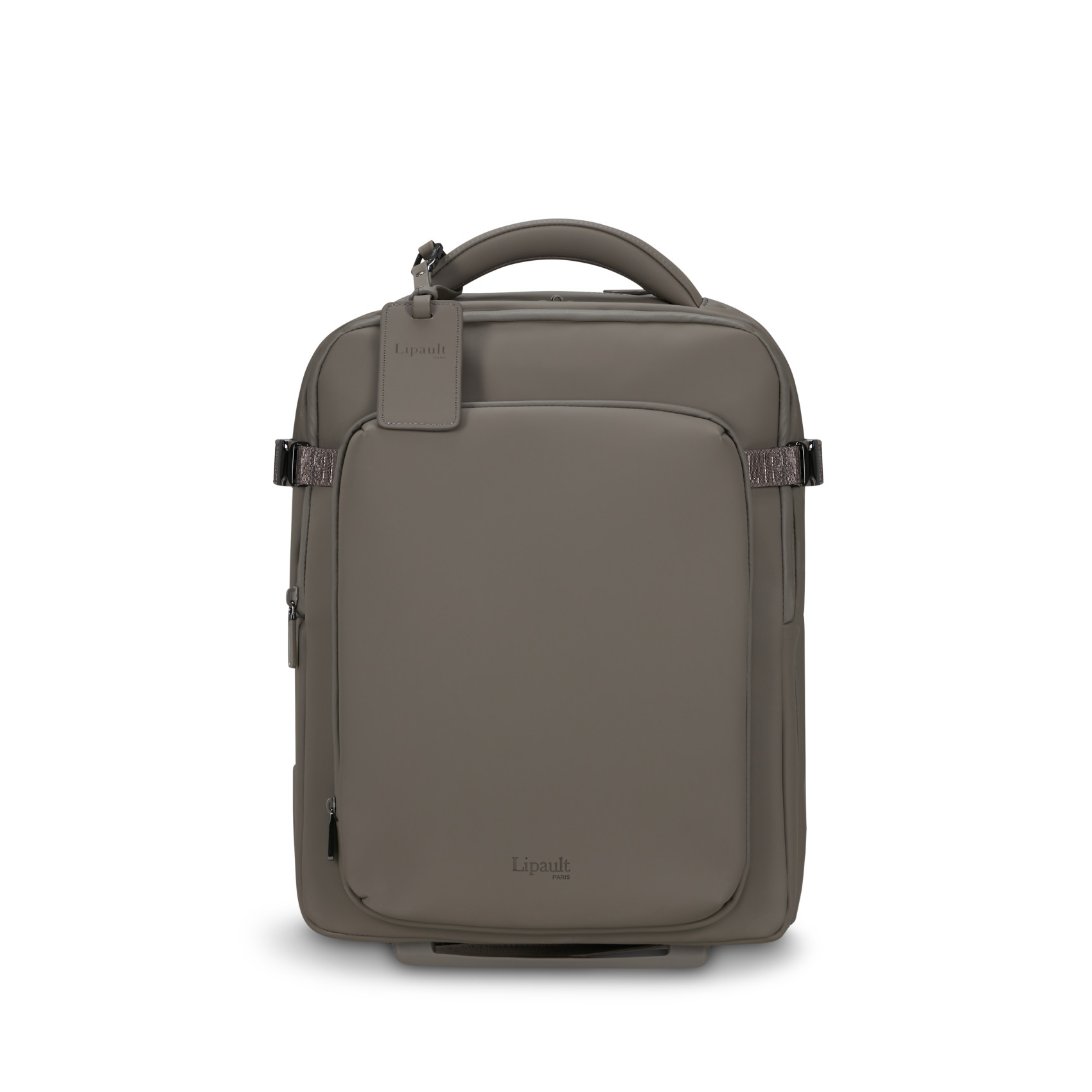 Lost in Berlin wheeled backpack LIPAULT Grey
