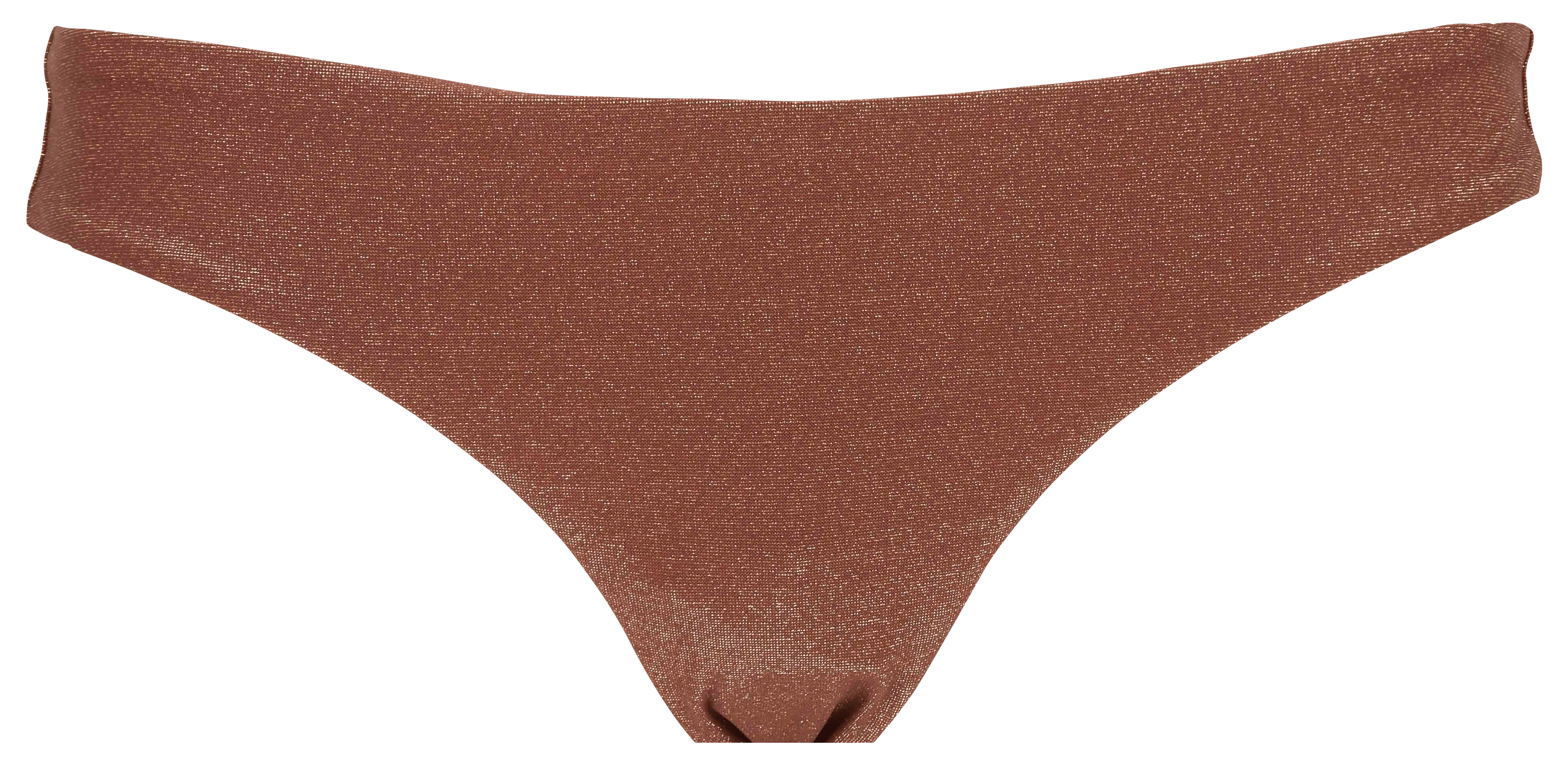 Tanga-Bikinihose mit Pailletten SOWE BIARRITZ Braun