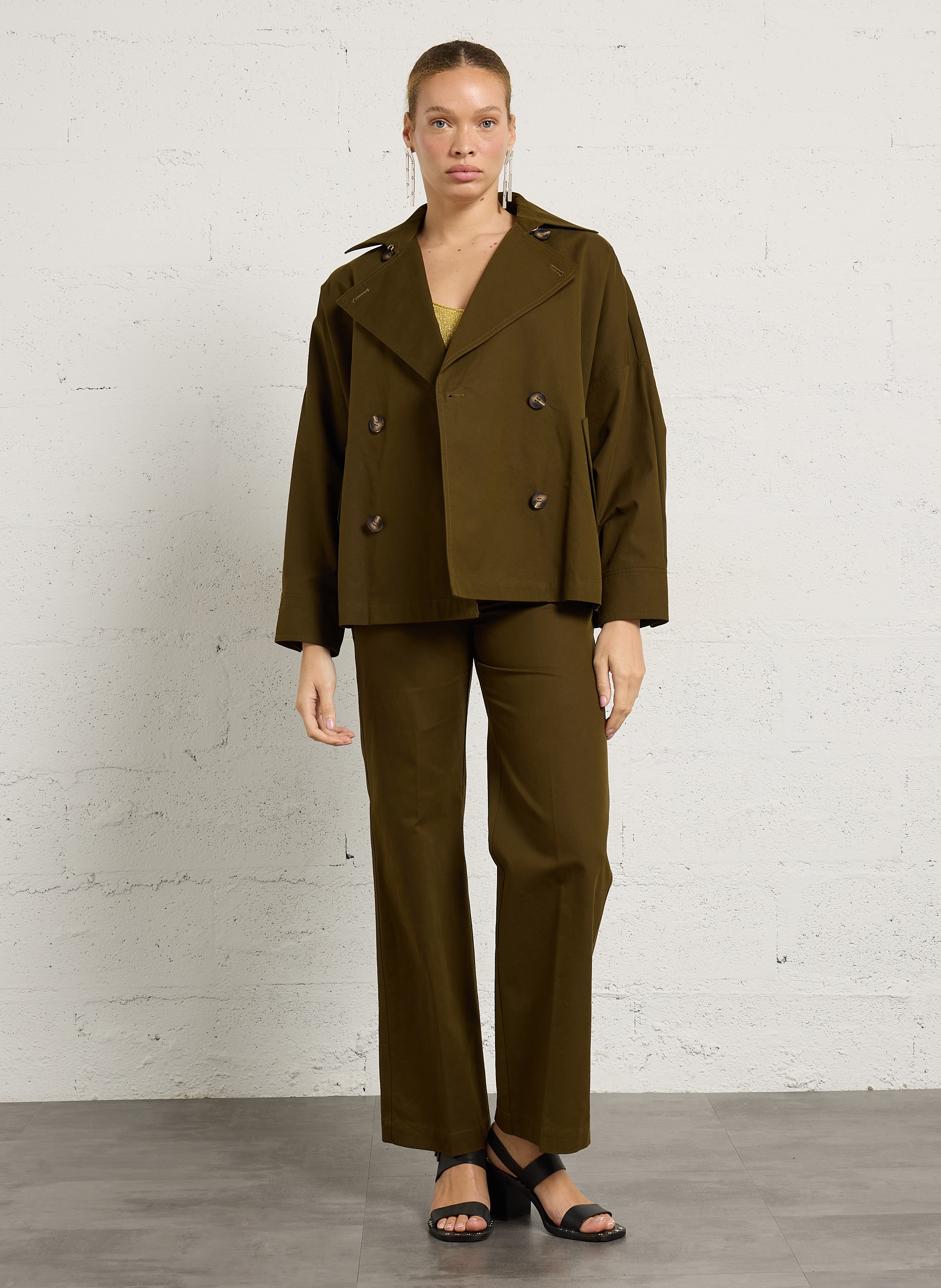 Veste de taileur jacquard  MOMONI Vert