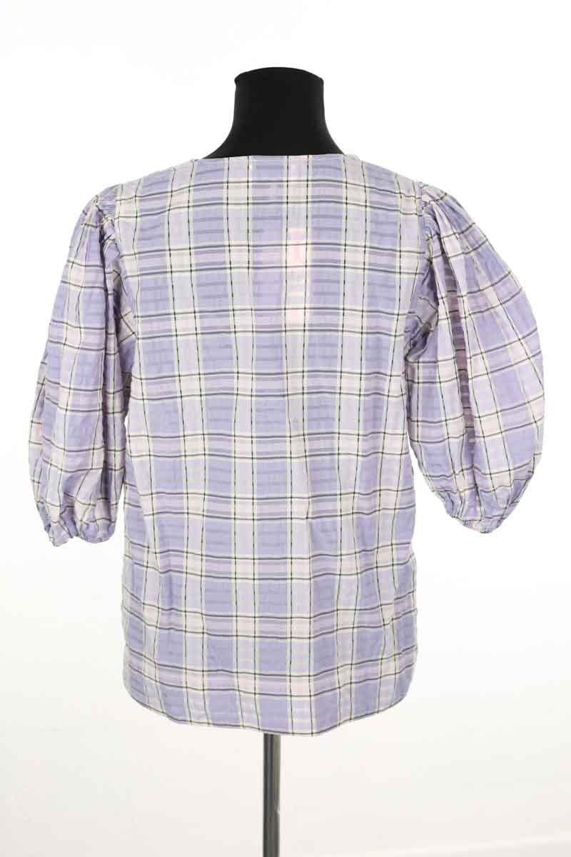 Blouse GANNI - Seconde Main Purple