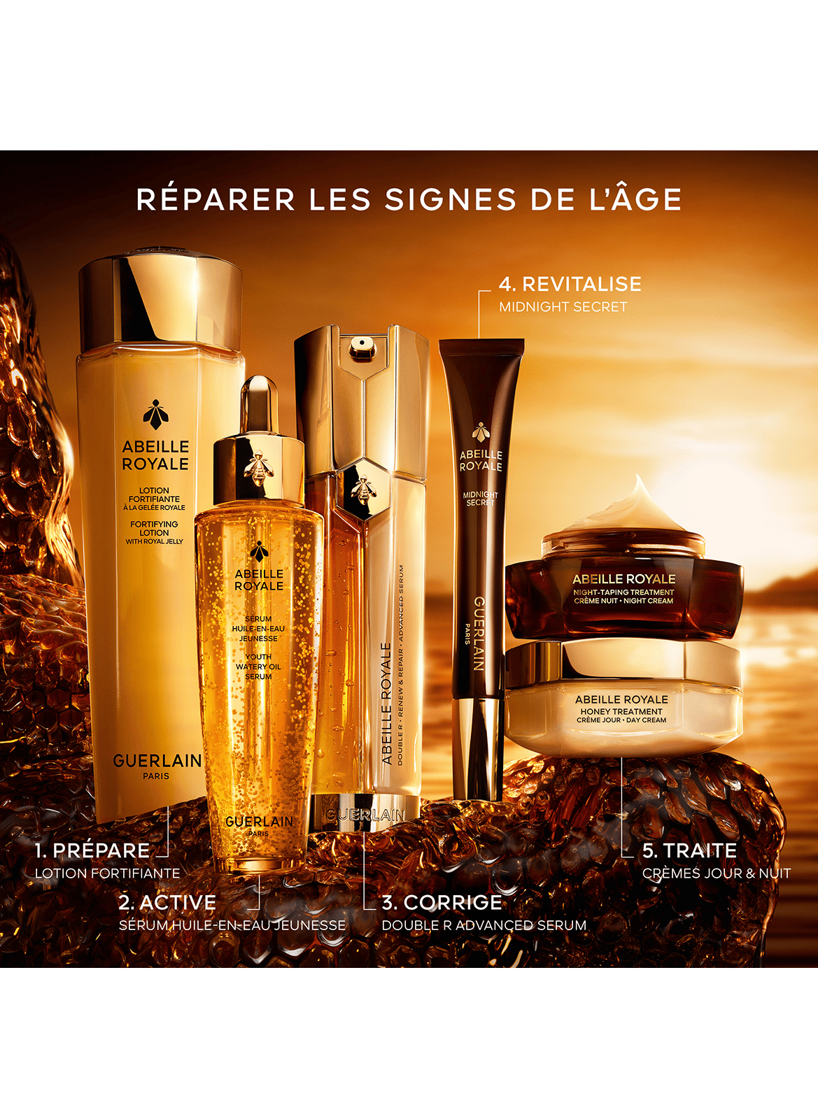 Abeille Royale Crème Nuit - Night-Taping Treatment GUERLAIN No color