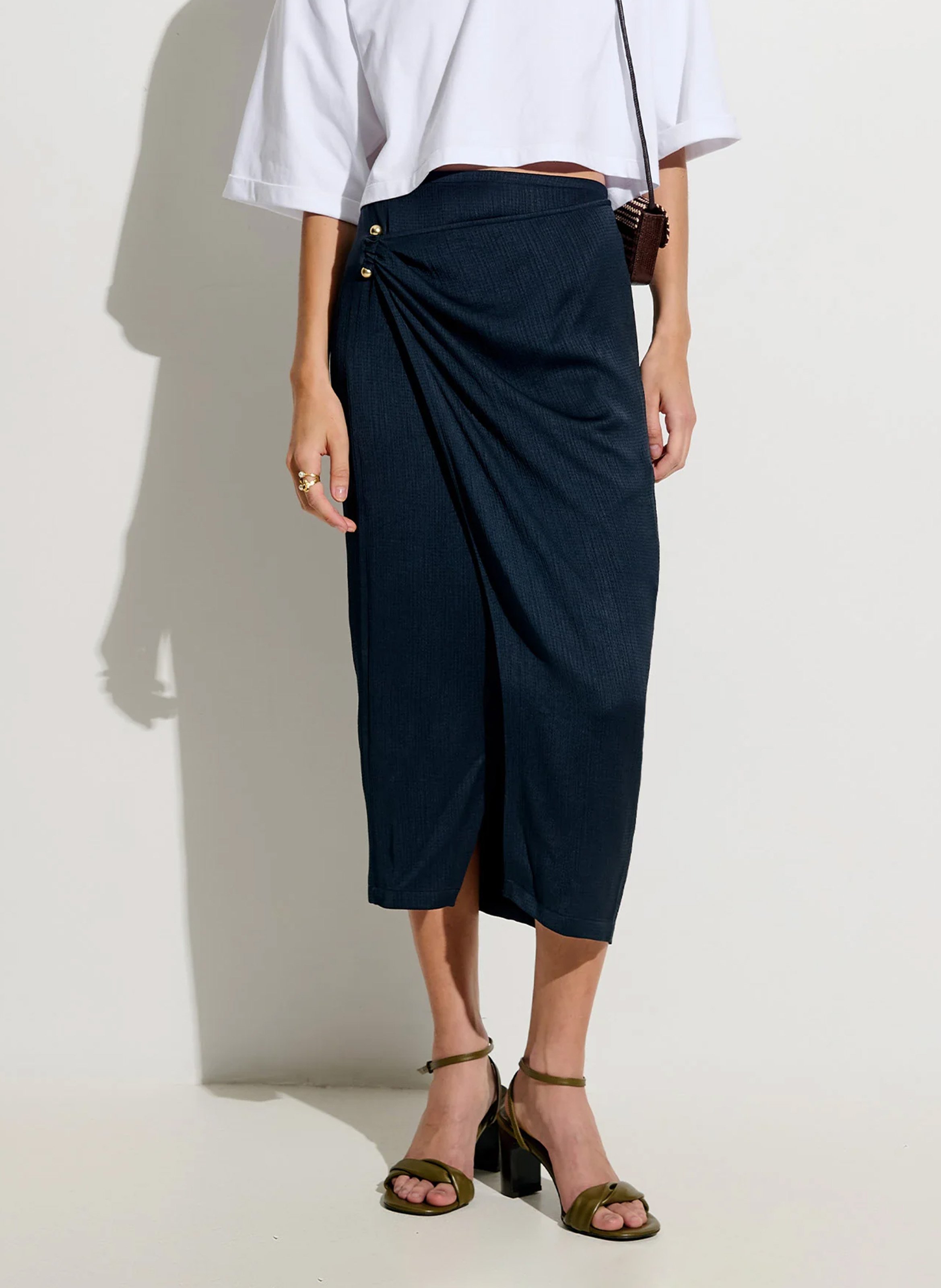 Chemise oversize col classique SESSUN Bleu
