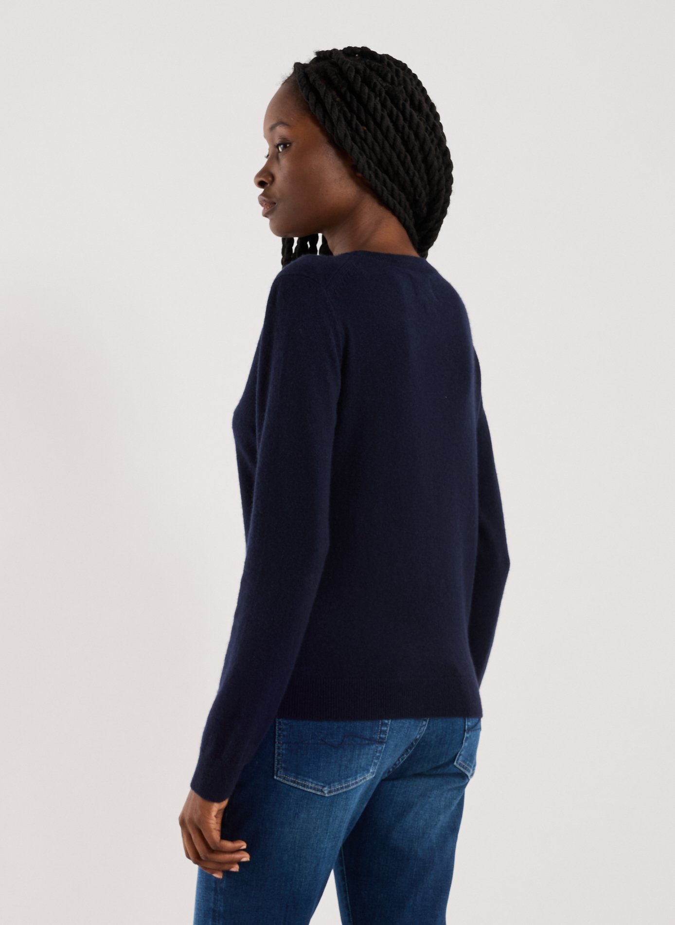 Cashmere sweater AU PRINTEMPS PARIS Blue