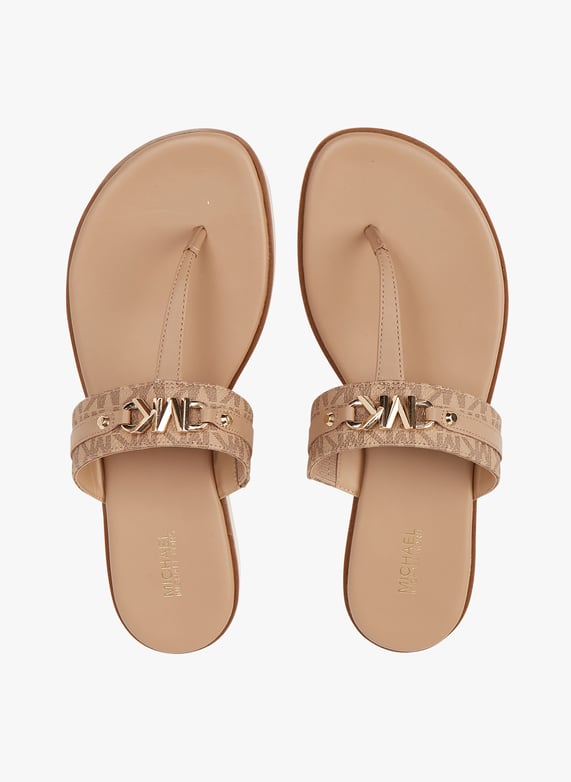 Printed Flip flops Camel Michael Kors Women 40R2FHFA1B 222 CAMEL Place des Tendances United Kingdom