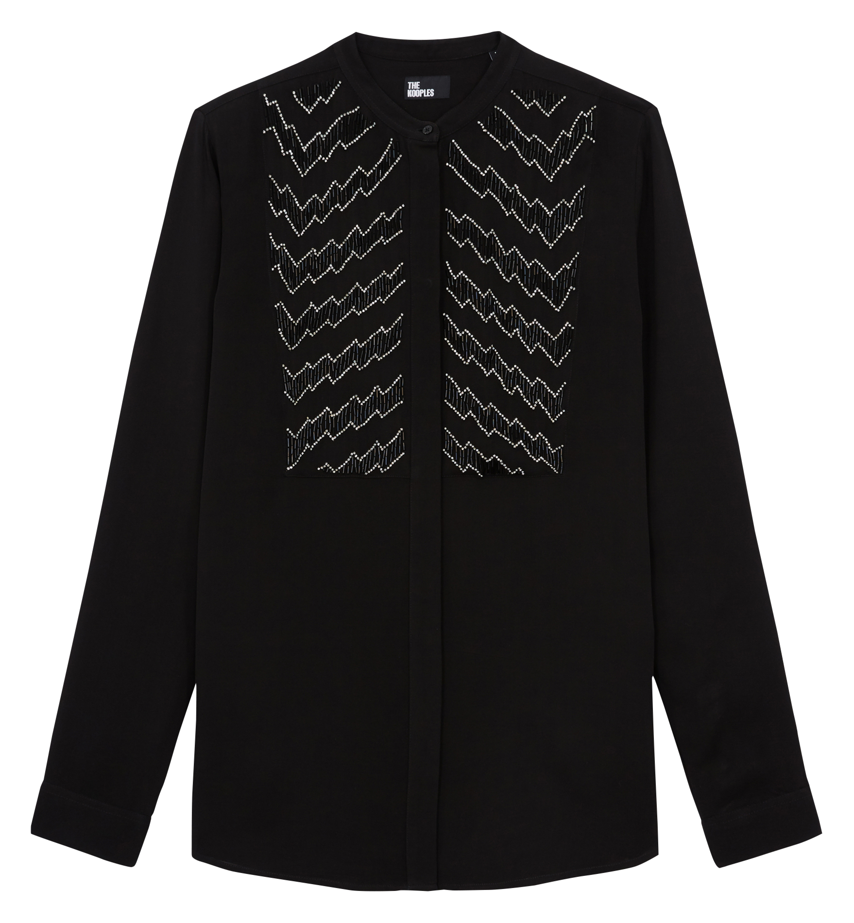 Flowing viscose shirt THE KOOPLES Black