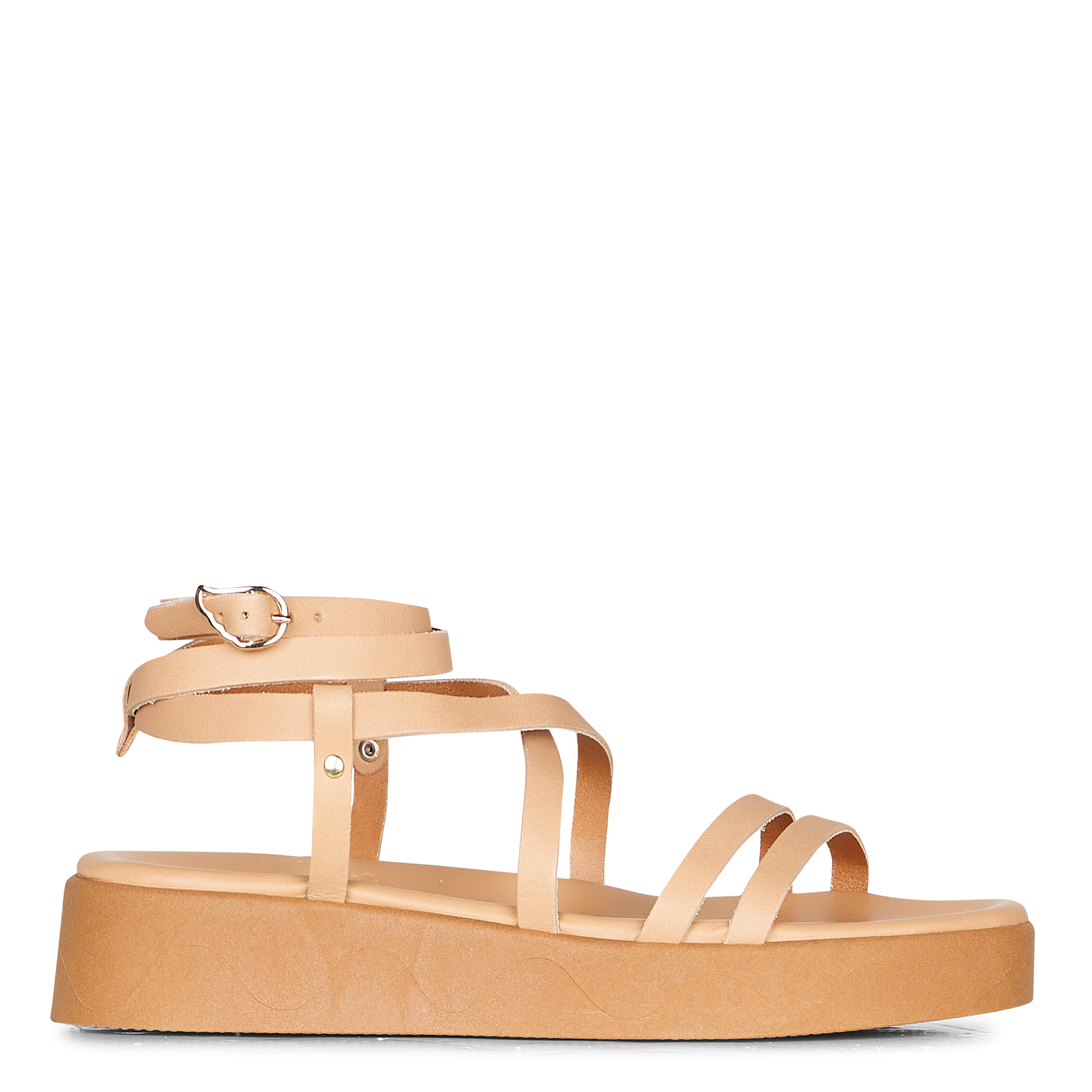 Sandales compensées en cuir ANCIENT GREEK SANDALS