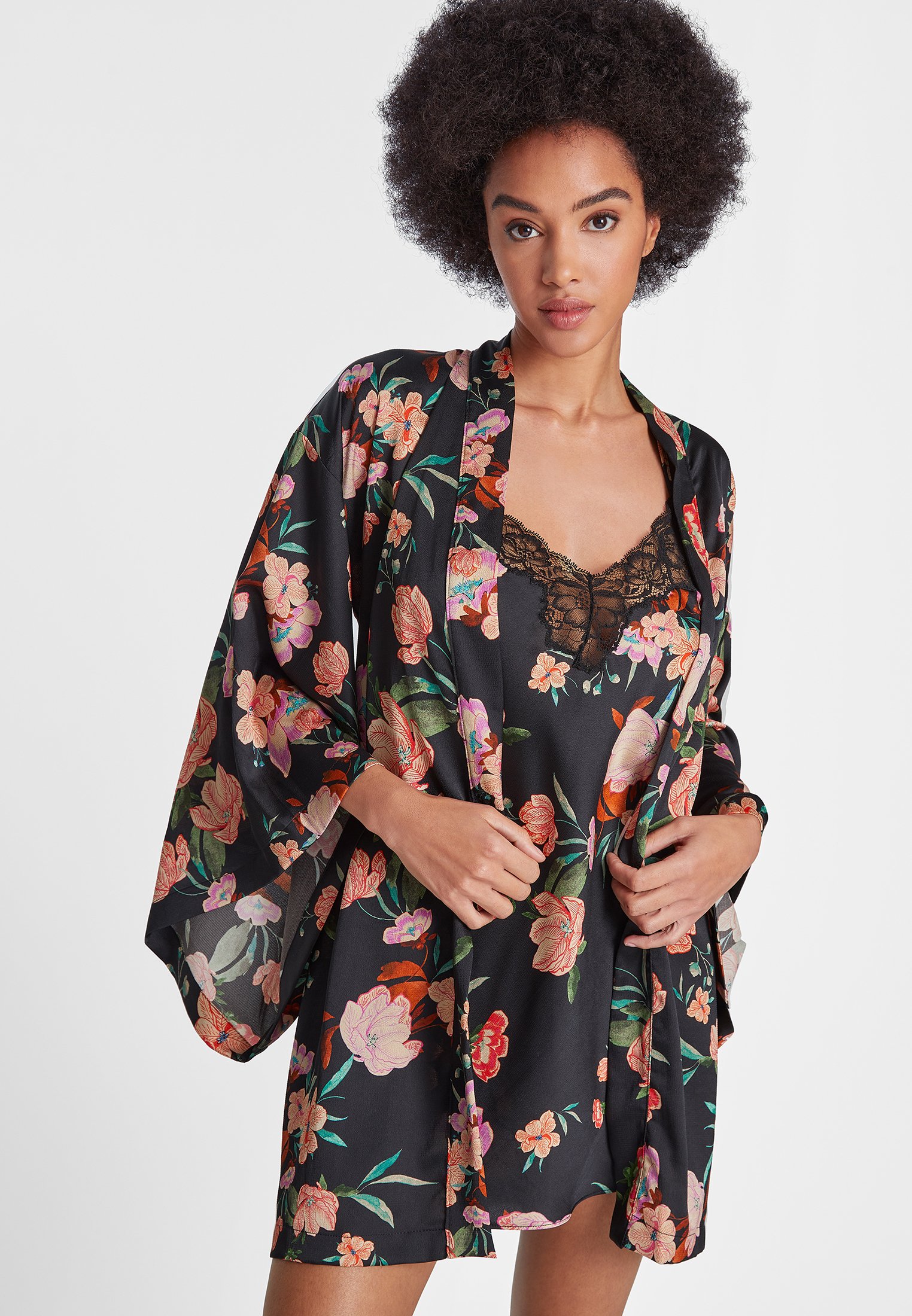 Babydoll nightgown AUBADE Black