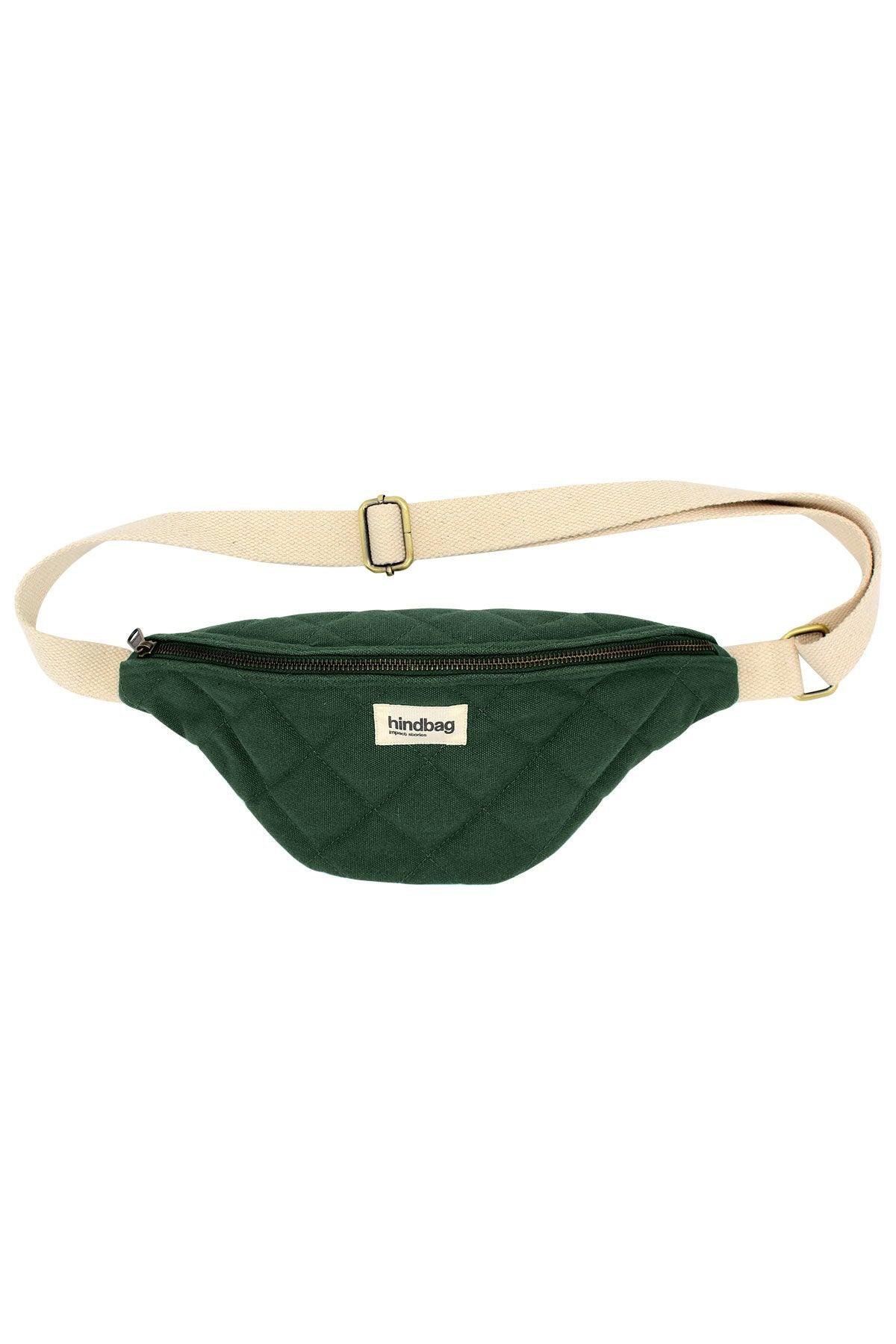 Cotton waist bag HINDBAG Green