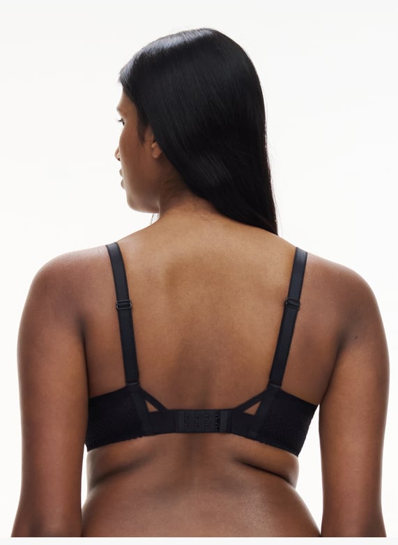 Full-cup memory foam bra | Black by CHANTELLE PULP Full-cup memory foam bra Black