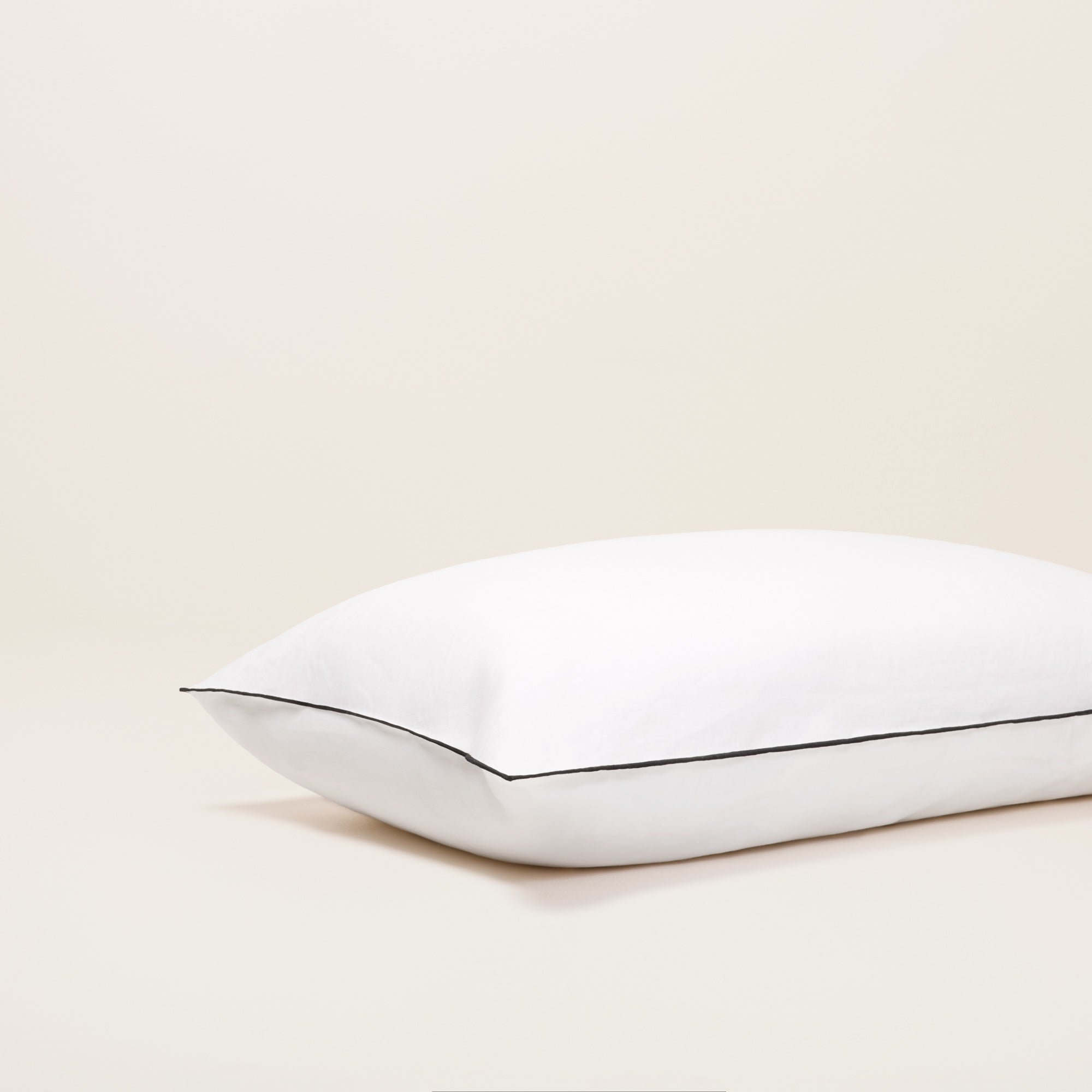 Set of 2 cotton pillowcases MADURA White