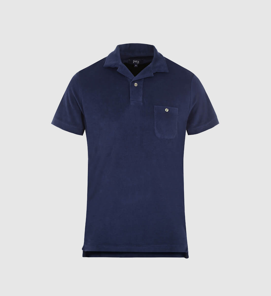 Terry cloth polo GILI'S Blue