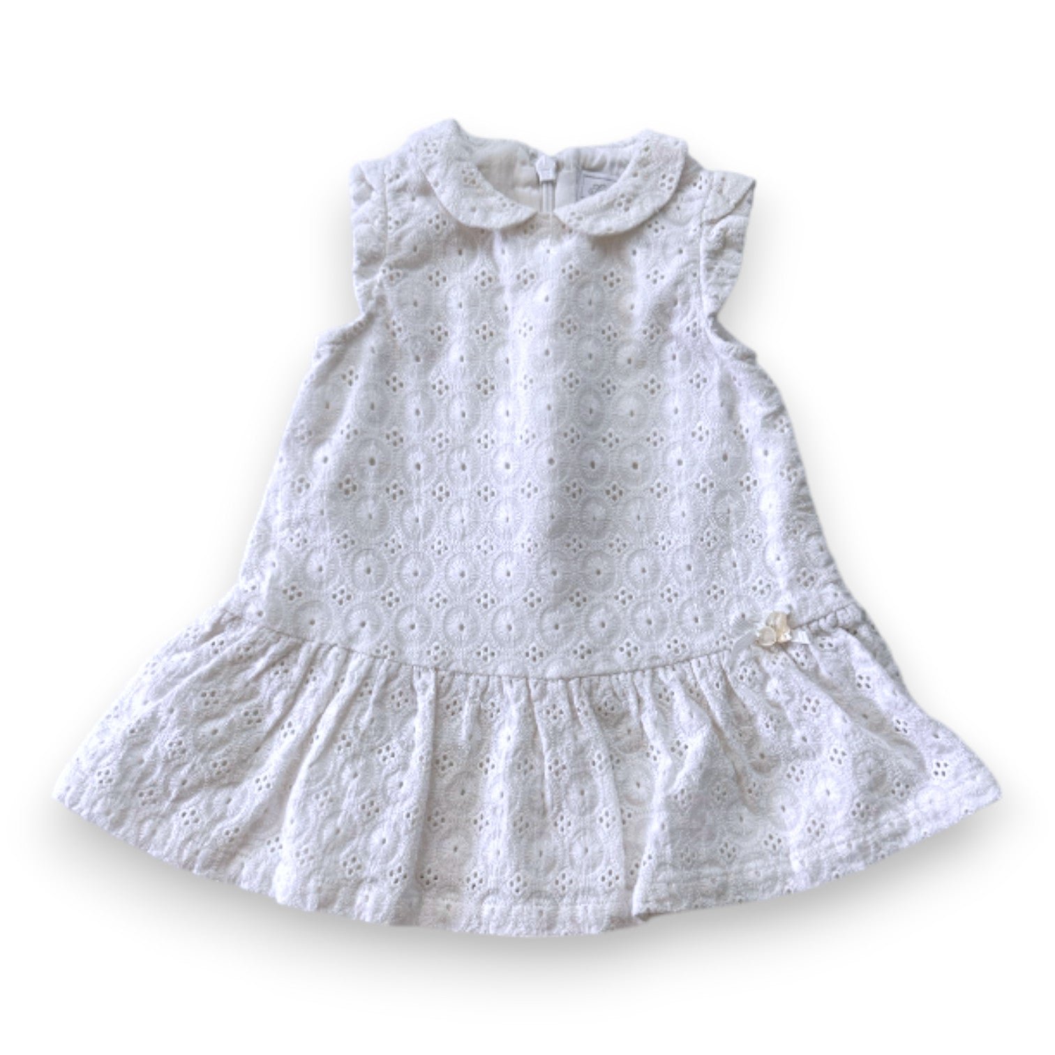 White baby dress - 6 months TARTINE ET CHOCOLAT - seconde-main White