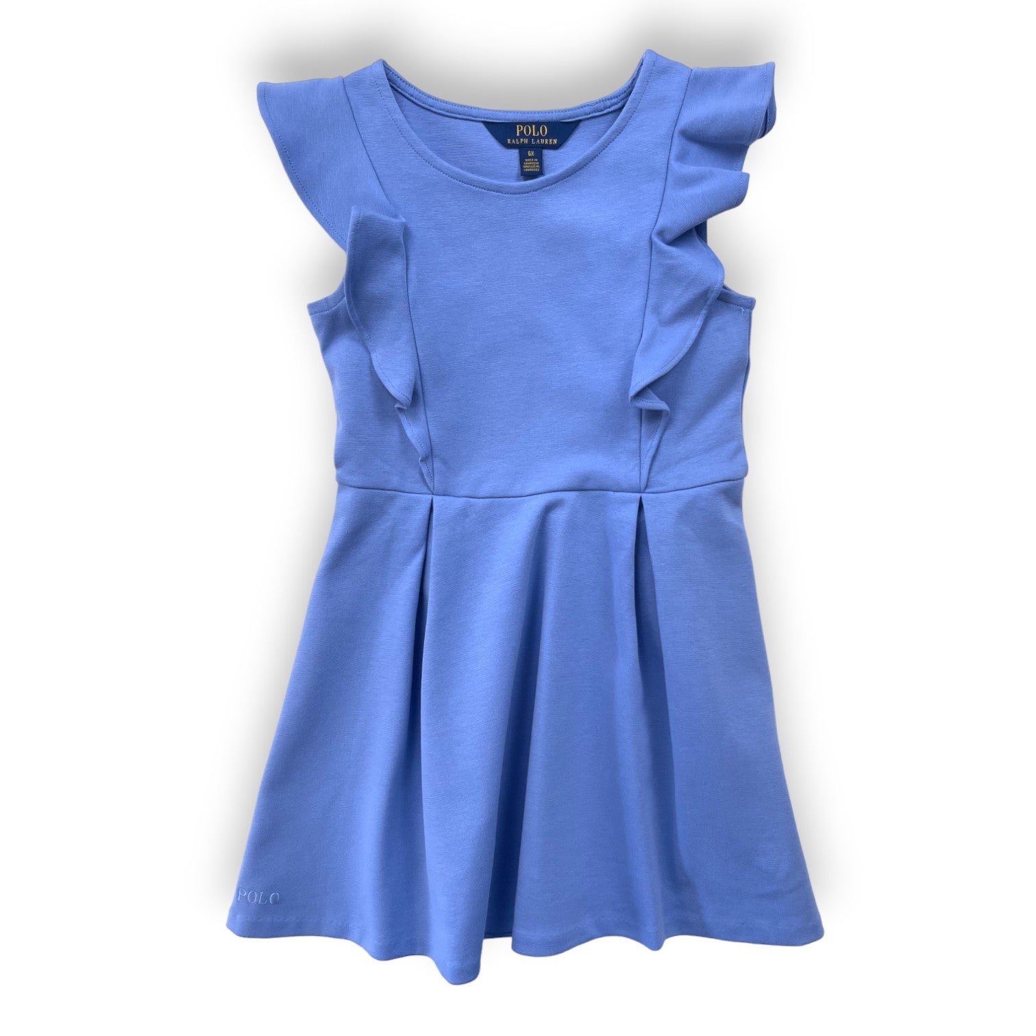 Blue child's dress - 6 years POLO RALPH LAUREN - Seconde Main Blue