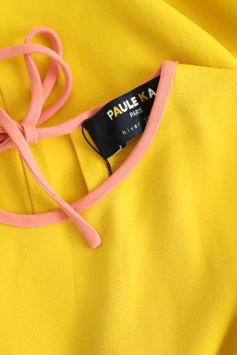 Yellow dress PAULE KA - Seconde main Yellow