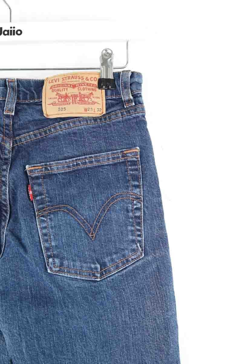 Cotton skinny jeans LEVI'S - Seconde main Blue