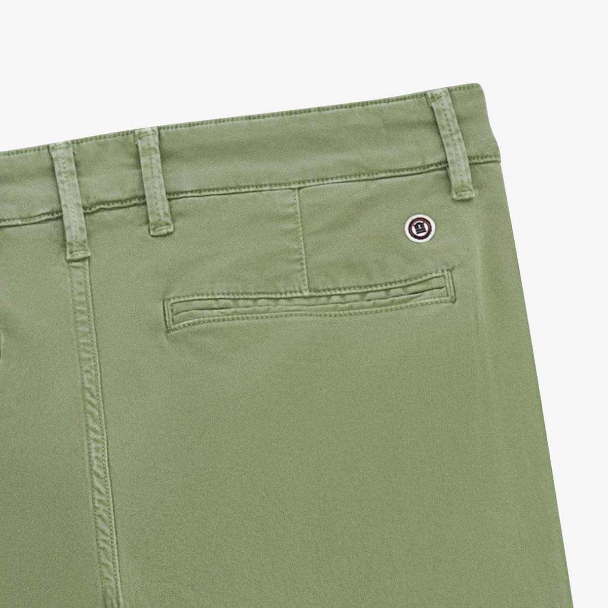 Straight-cut chino trousers SERGE BLANCO Green